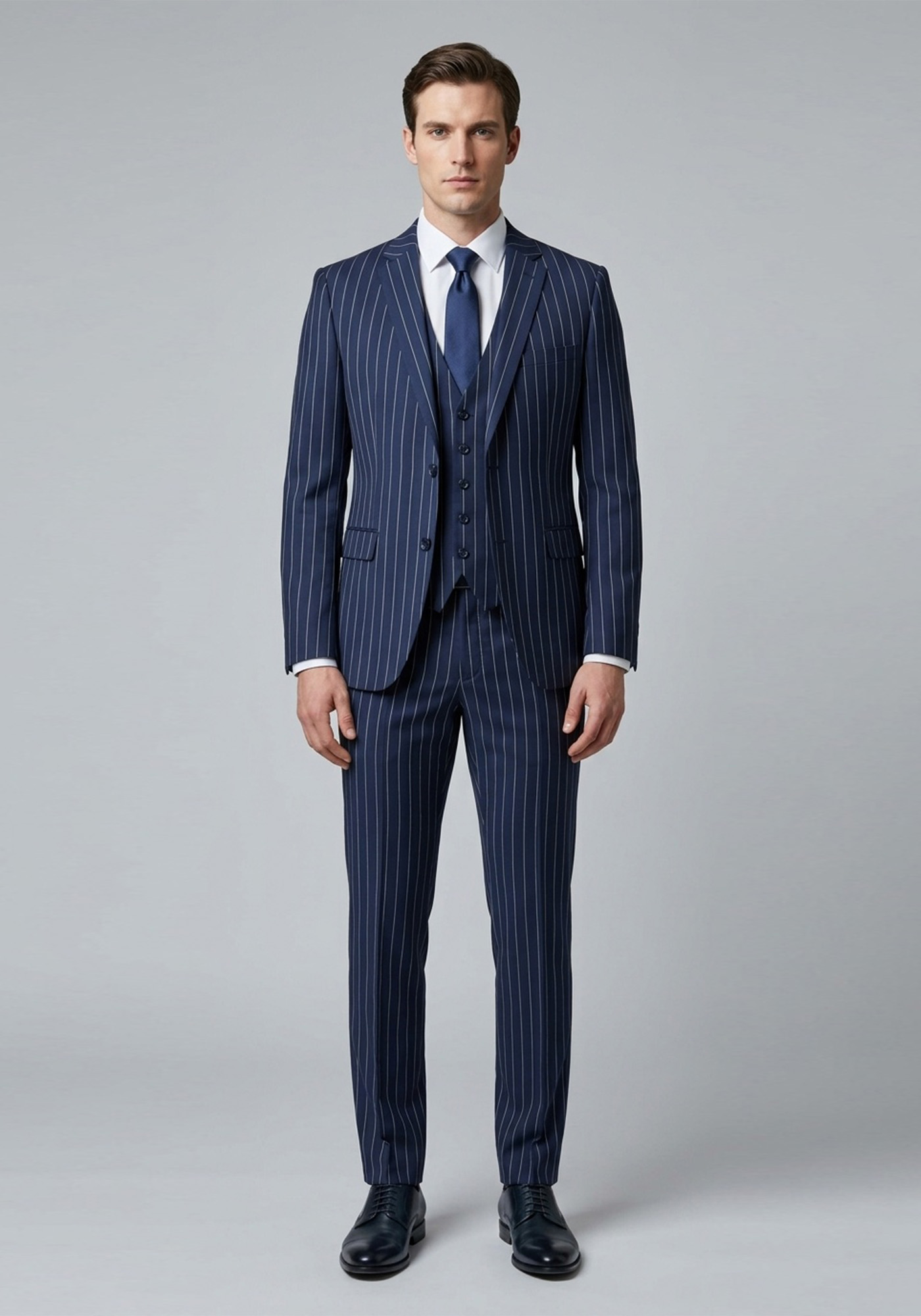 Men's Suits Fragosto Blue