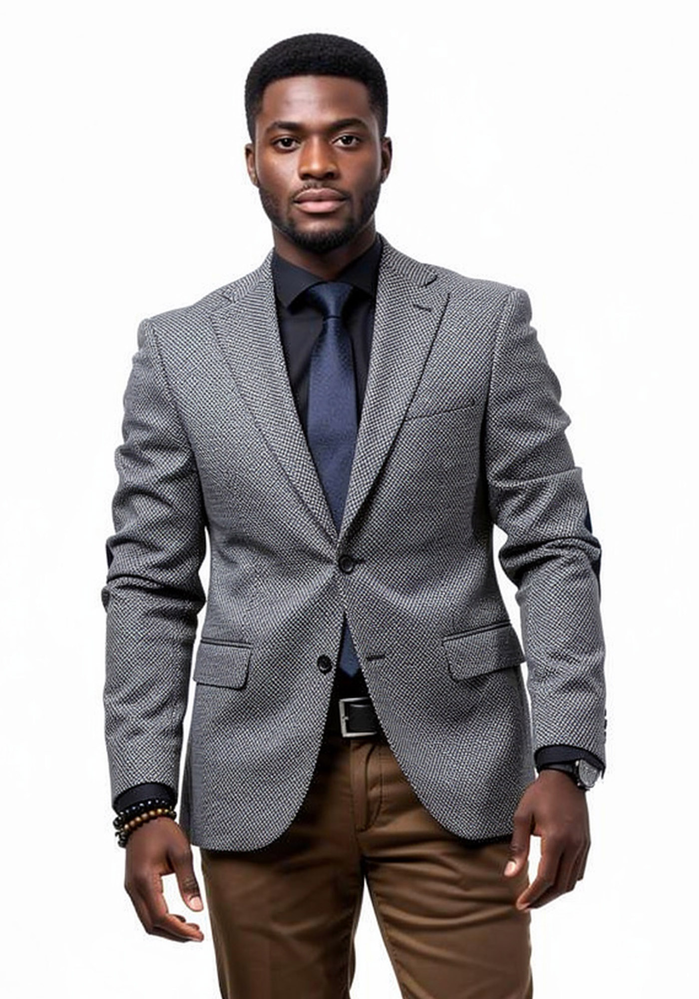 Fragosto Σακάκι Blazer της σειράς Micro - M6472M380 Navy