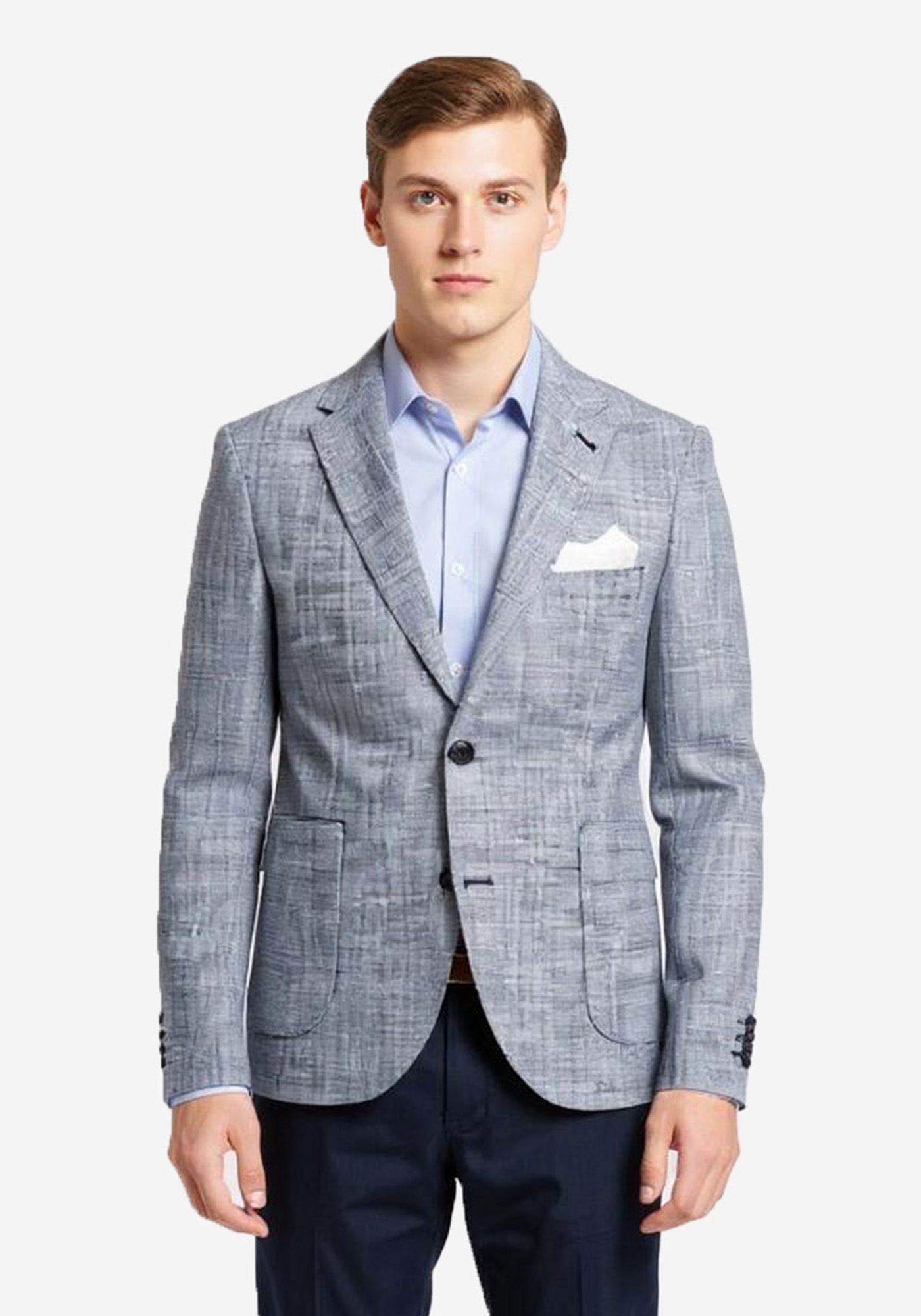 Fragosto Fragosto Σακάκι της σειράς Cali - FRB25 3898 024 002 Light Blue