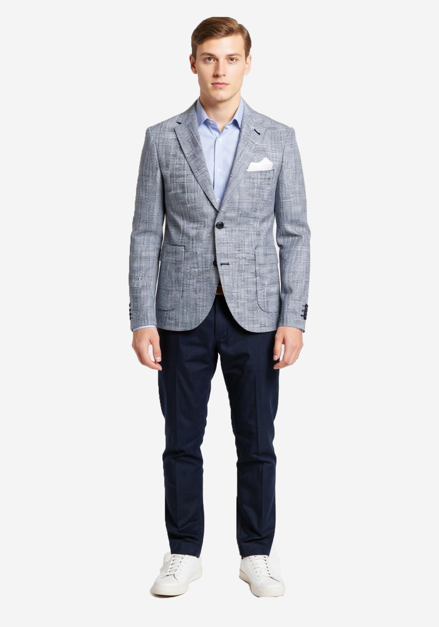 Fragosto Σακάκι της σειράς Cali - FRB25 3898 024 002 Light Blue