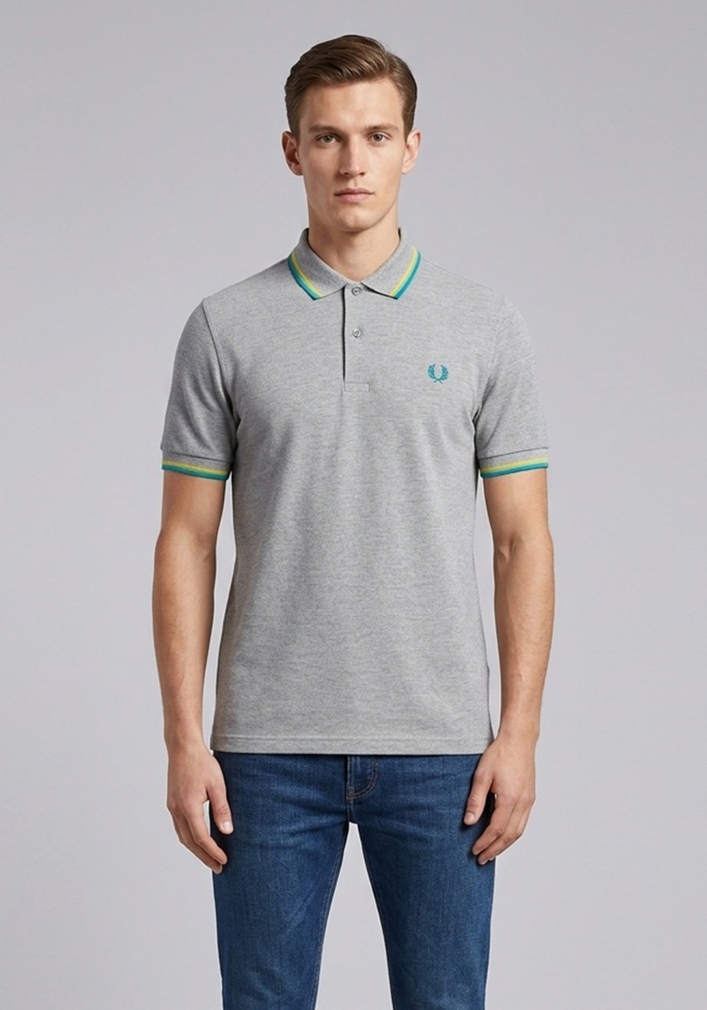 Fred Perry Μπλούζα Polo - M1200 307 Grey