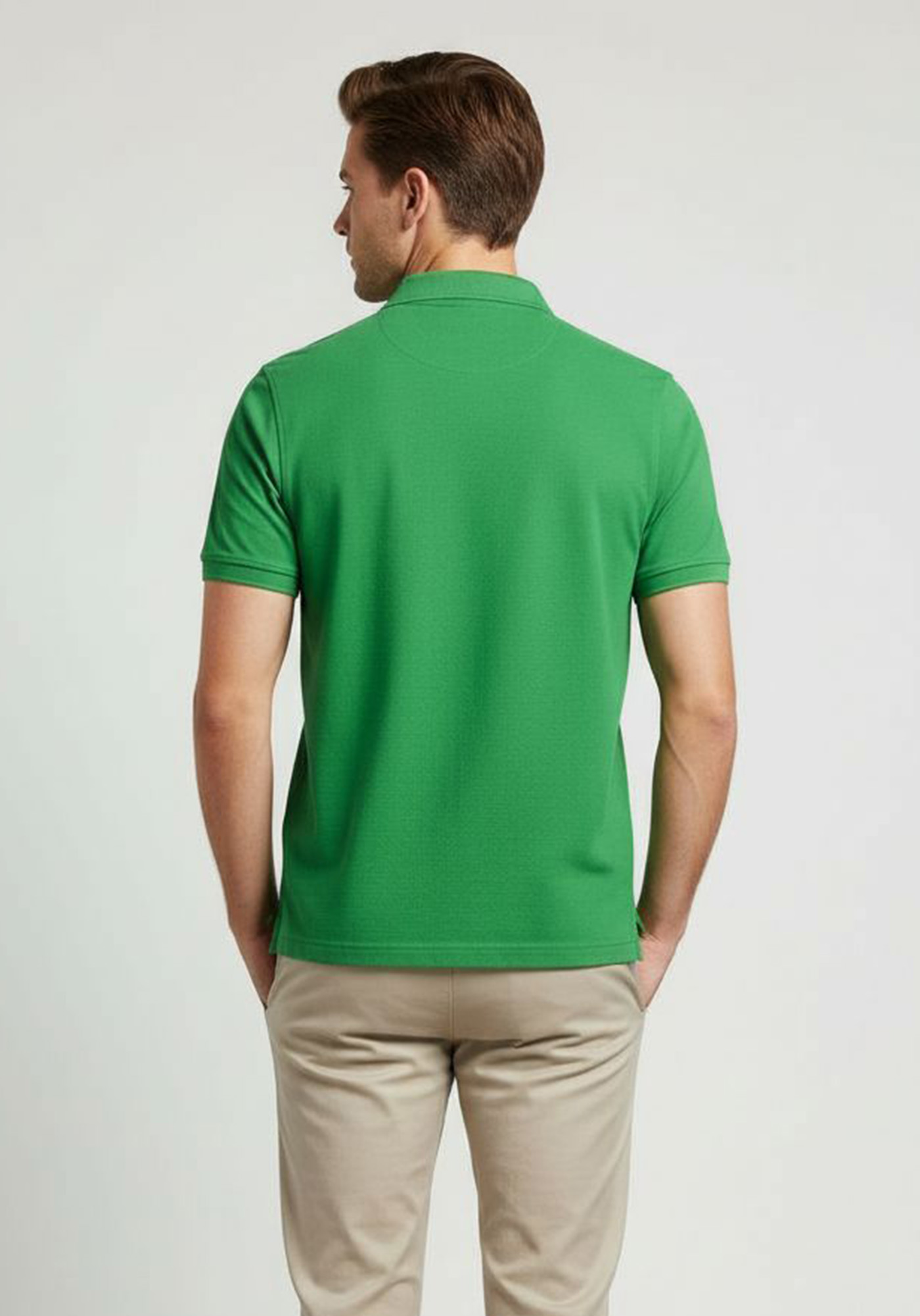 Men's Polo Shirts Fynch Hatton Green
