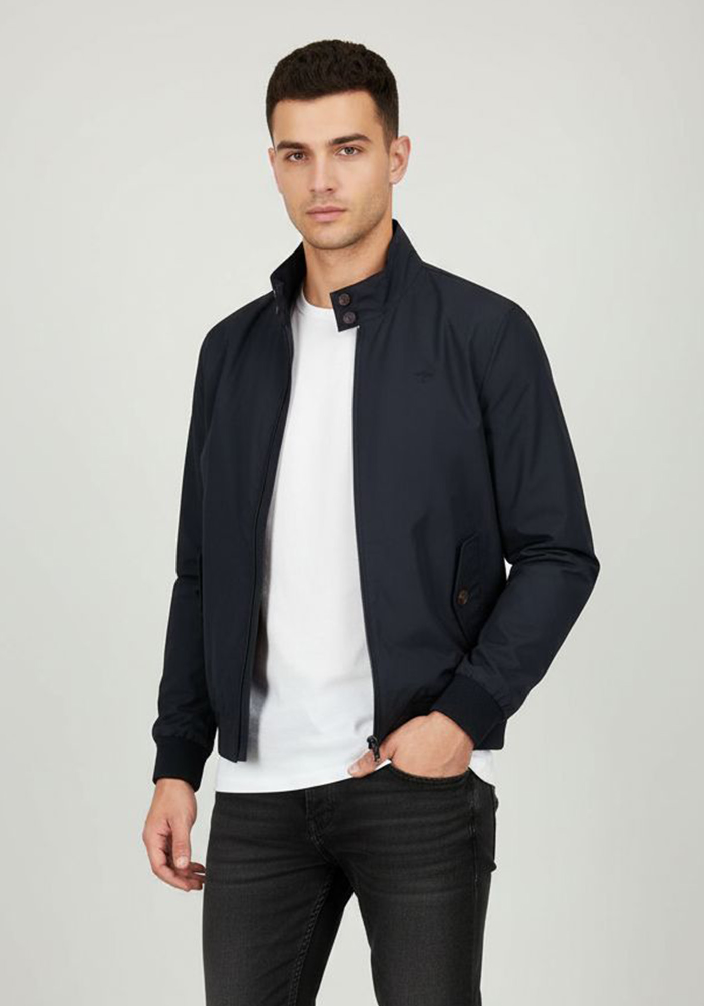 Fynch Hatton Jacket της σειράς Light Blouson - 1313 2602 685 Navy