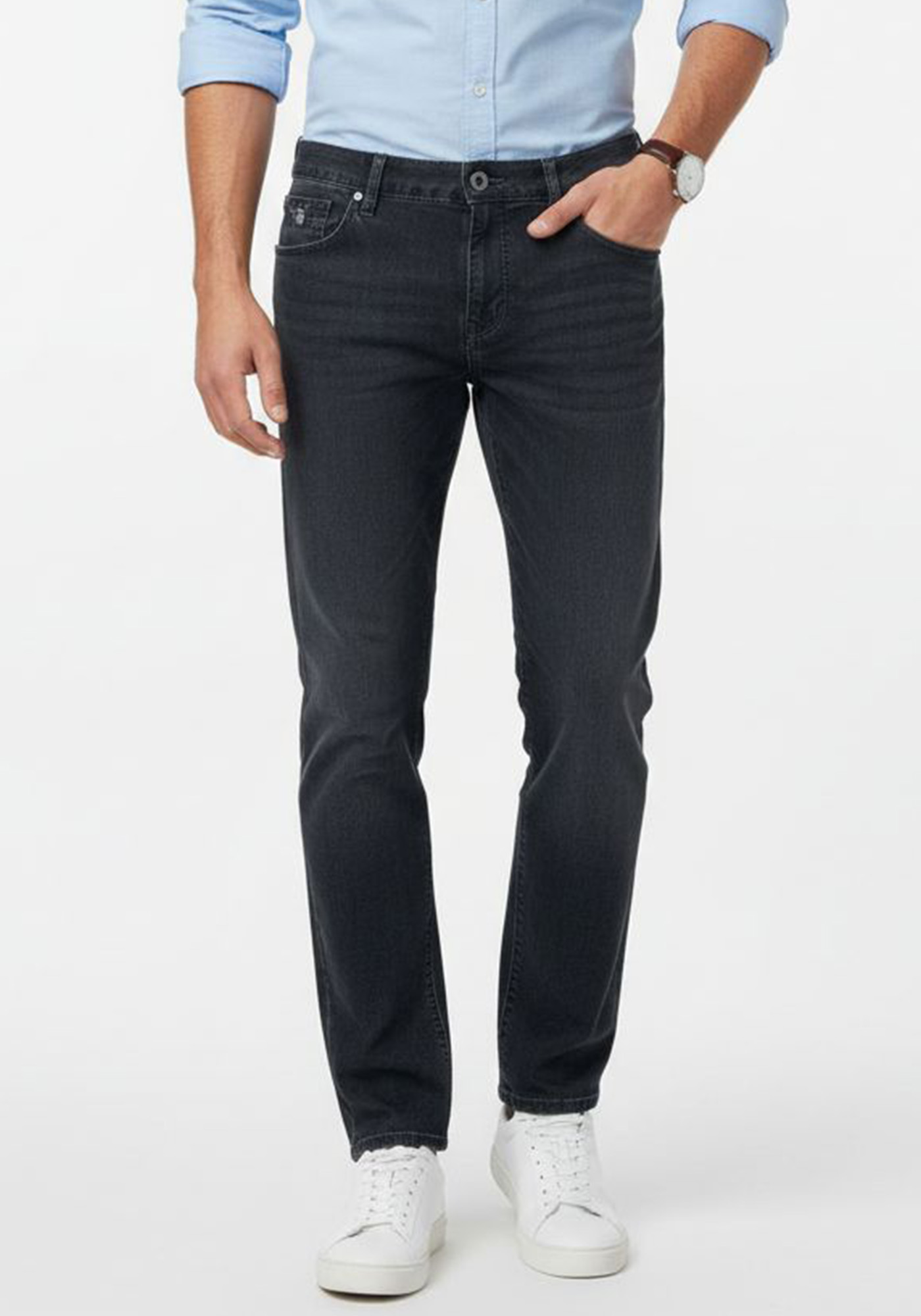 Fynch Hatton Jean Παντελόνι σε Modern γραμμή - 1122 2951 656 Dark Blue