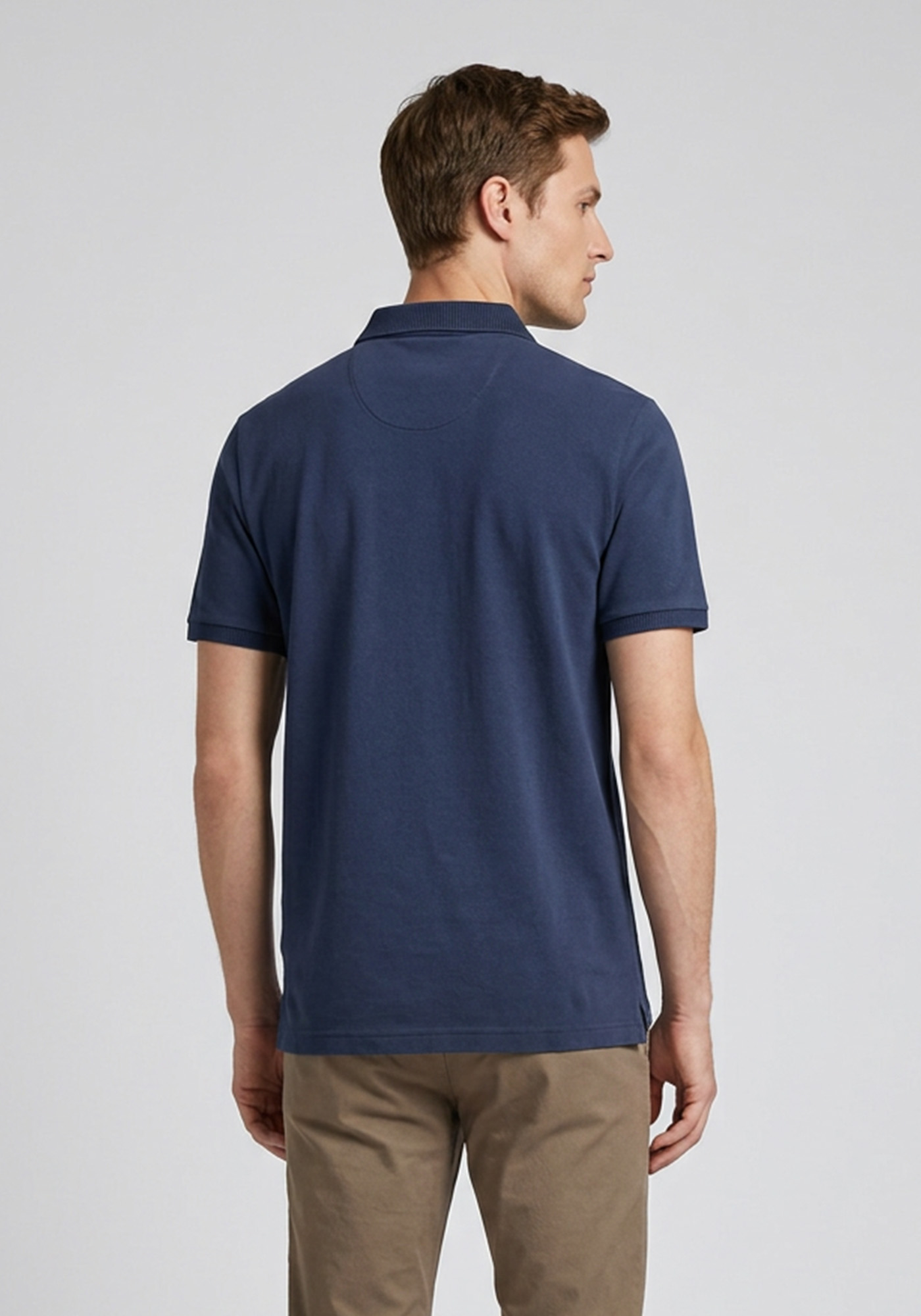 Fynch Hatton Polo Μπλούζα Sanforized - 1613 1733 685 Navy
