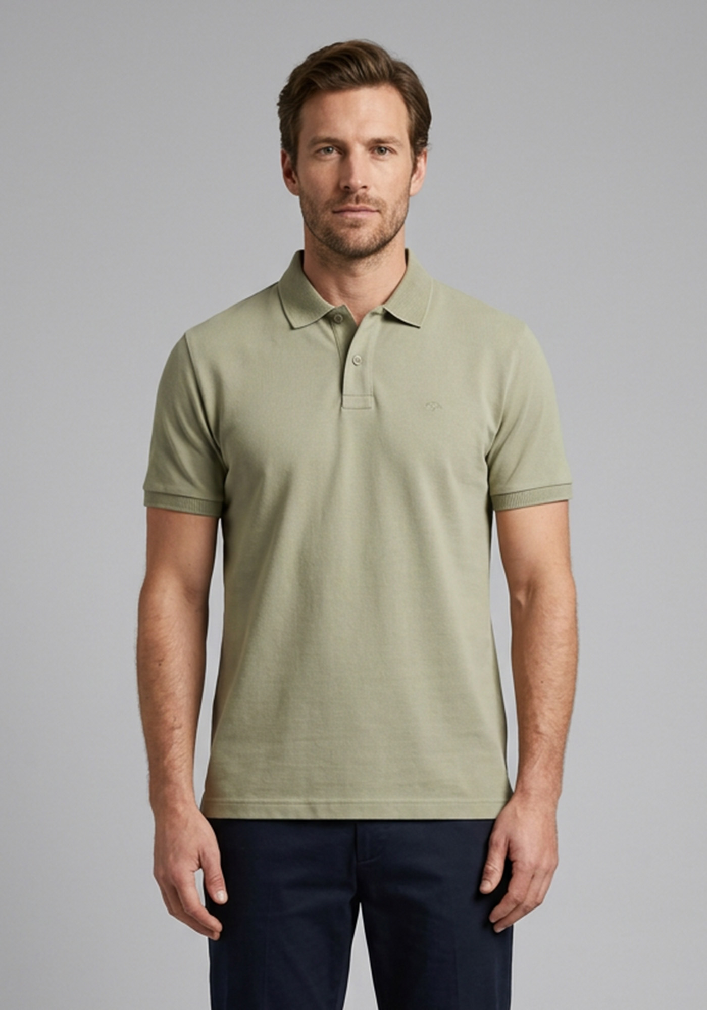 Men's Polo Shirts Fynch Hatton Green