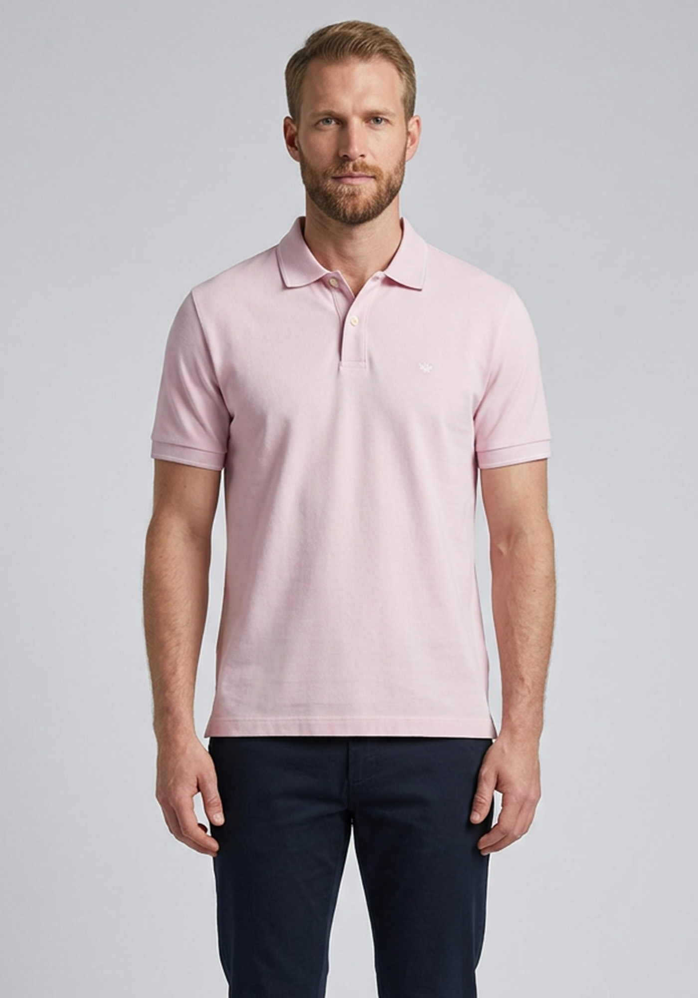 Fynch Hatton Polo Μπλούζα Supima - 1603 1702 464 Magnolia