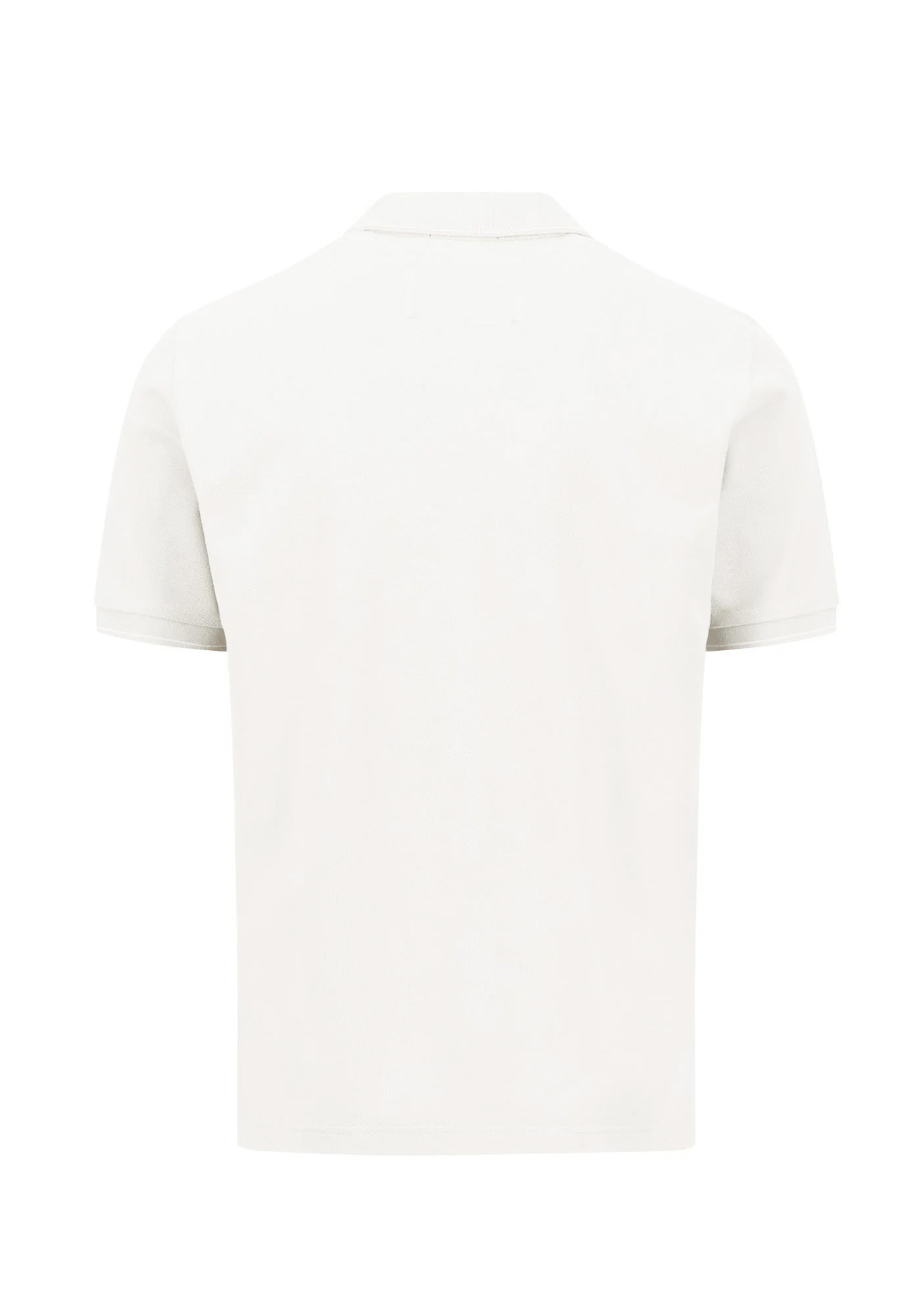 Fynch Hatton Polo Μπλούζα Supima - 1603 1702 824 New Offwhite φωτογραφία