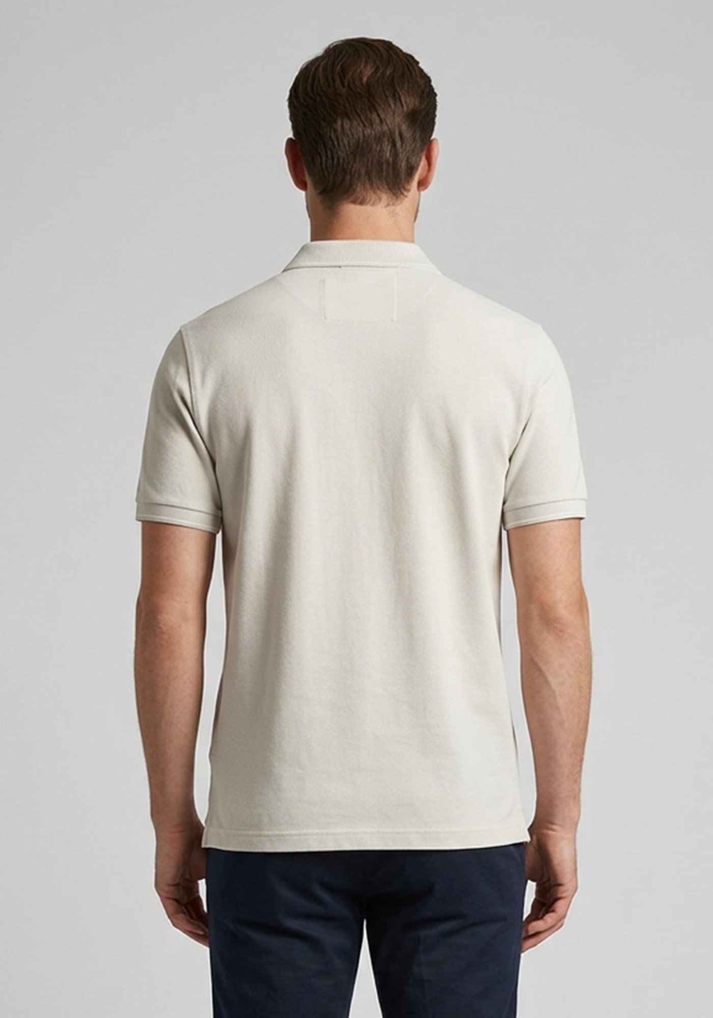 Fynch Hatton Polo Μπλούζα Supima - 1603 1702 824 New Offwhite φωτογραφία