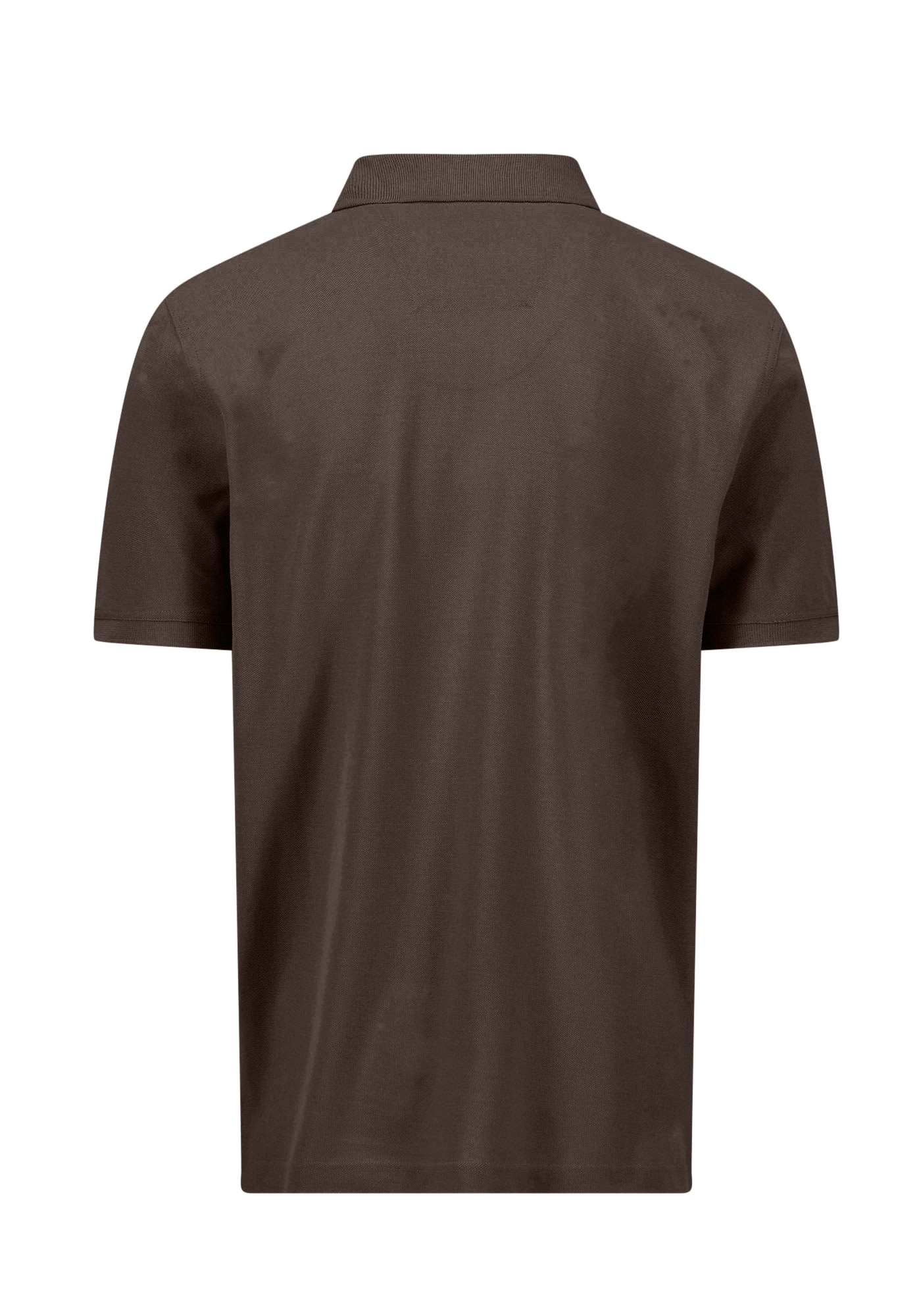 Fynch Hatton Polo Μπλούζα Supima Cotton - 1613 1700 861 Dark chocolate