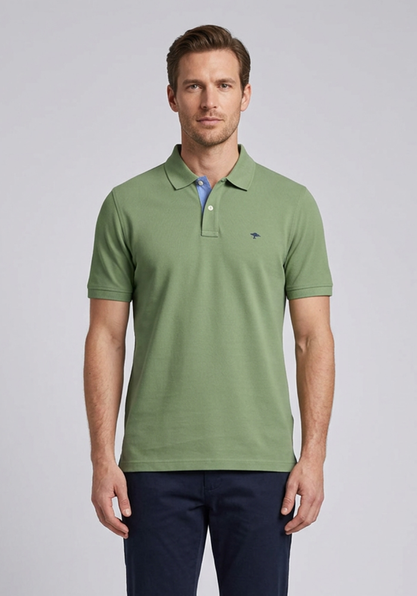 Fynch Hatton Polo Μπλούζα Supima Cotton