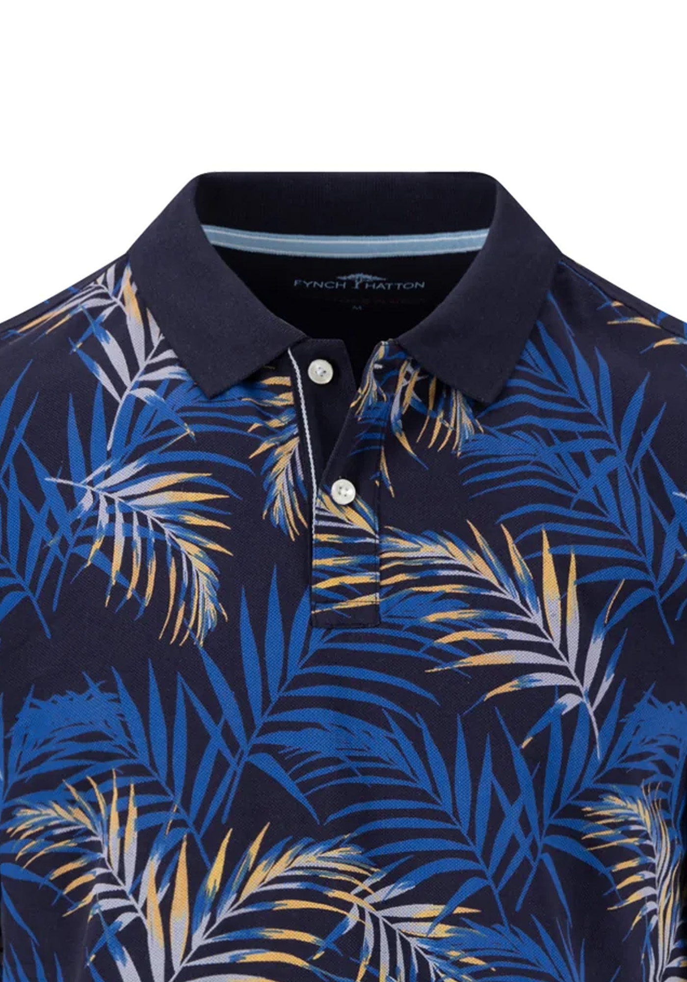 Fynch Hatton Polo Μπλούζα της σειράς Botanical - 1504 1312 685 Navy