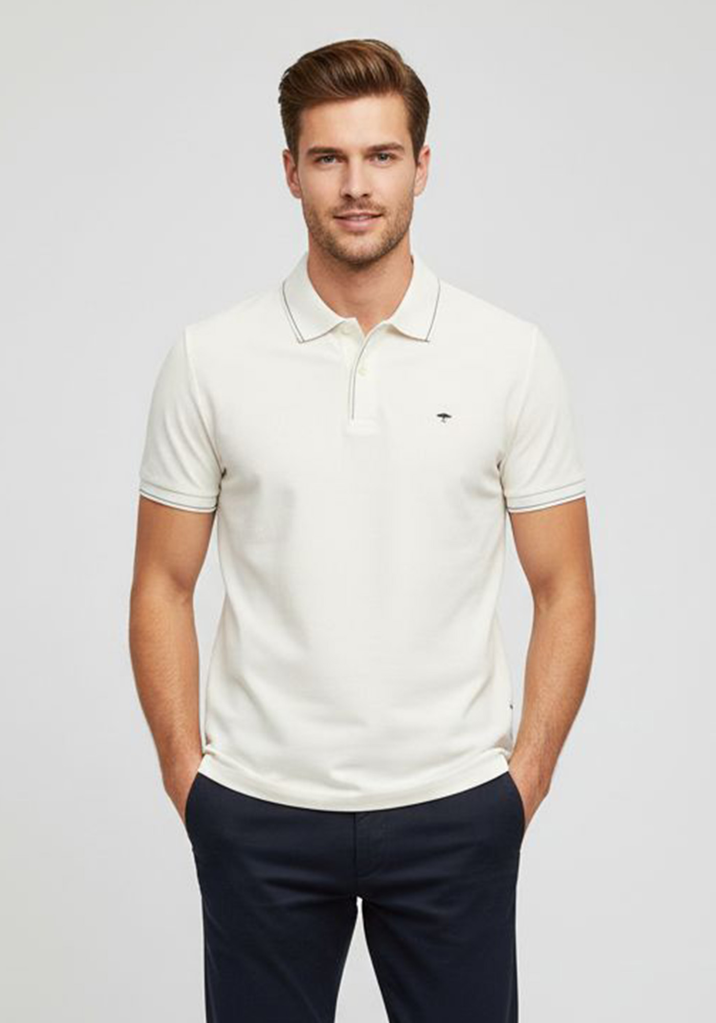 Fynch Hatton Polo Μπλούζα Supima