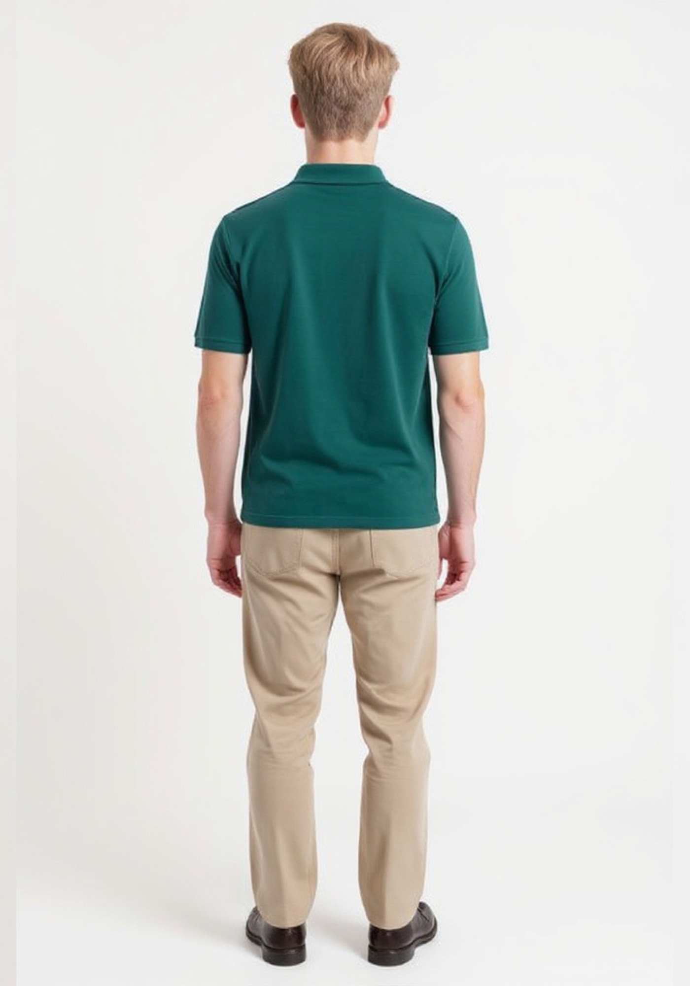 Fynch Hatton Polo Μπλούζα της σειράς Supima Cotton - 1513 1700 727 Pine Green