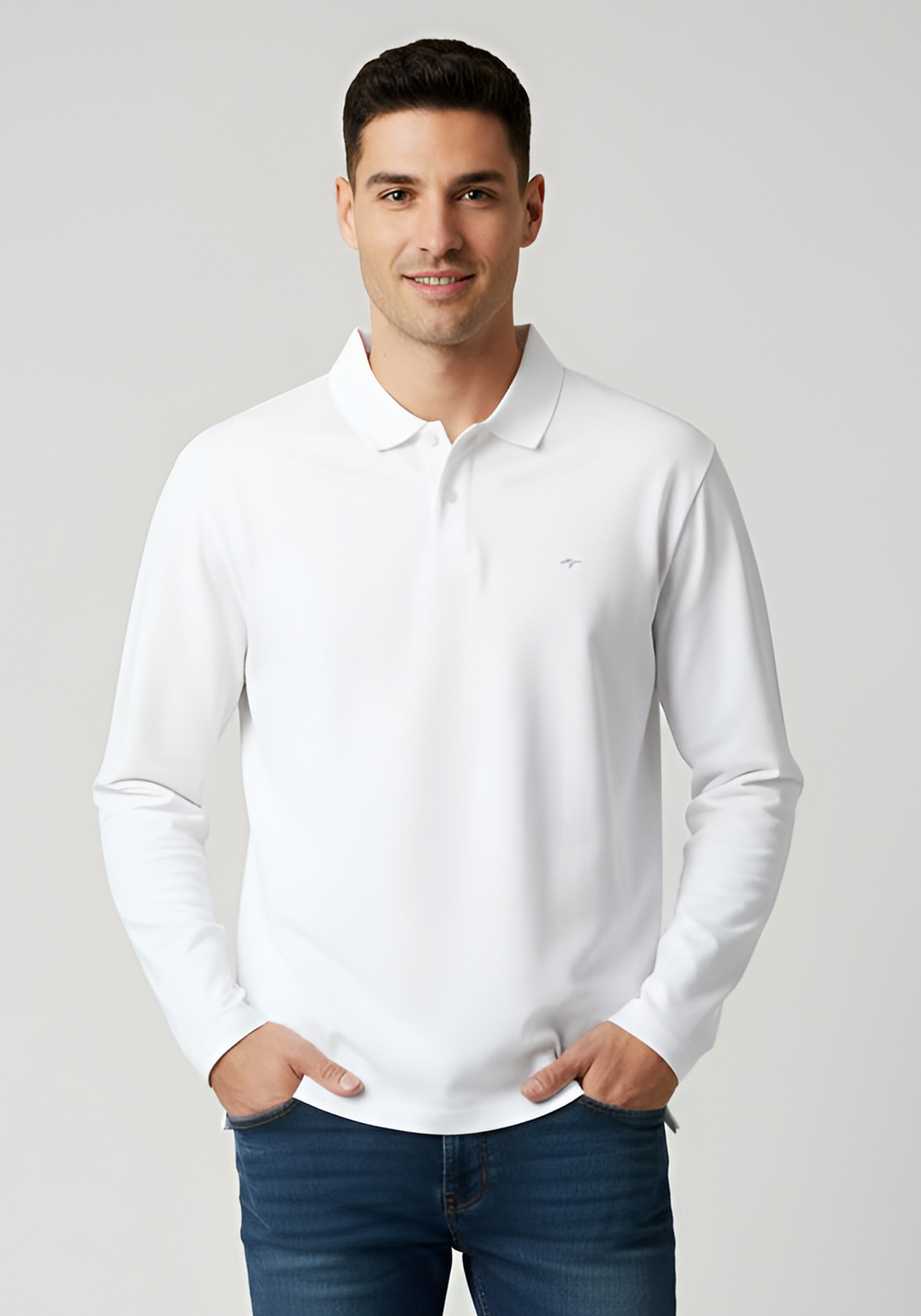 Fynch Hatton Polo της σειράς Interlock - 1514 1923 802 White