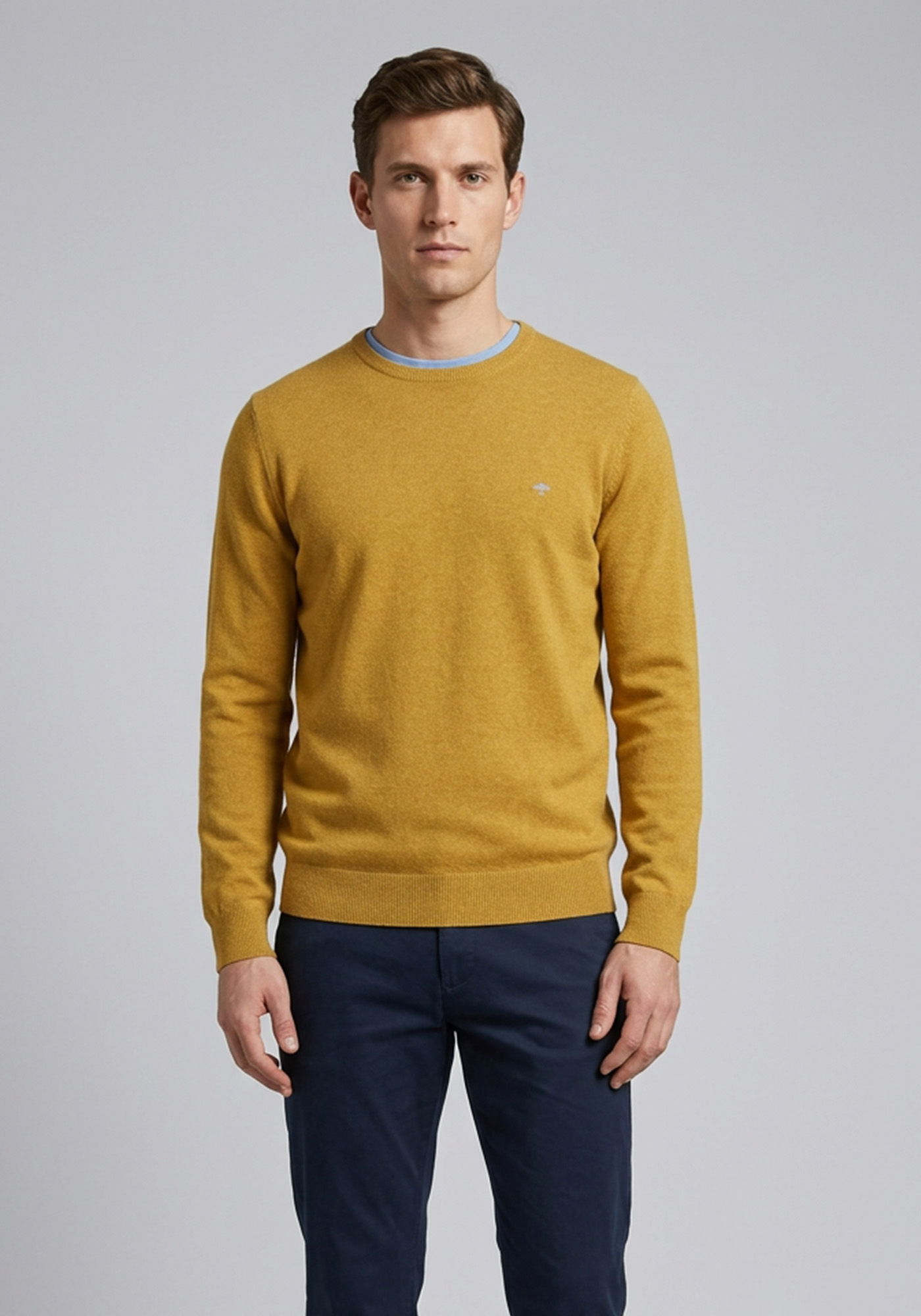 Fynch Hatton Pullover Basic - 1213 210 132 Mustard