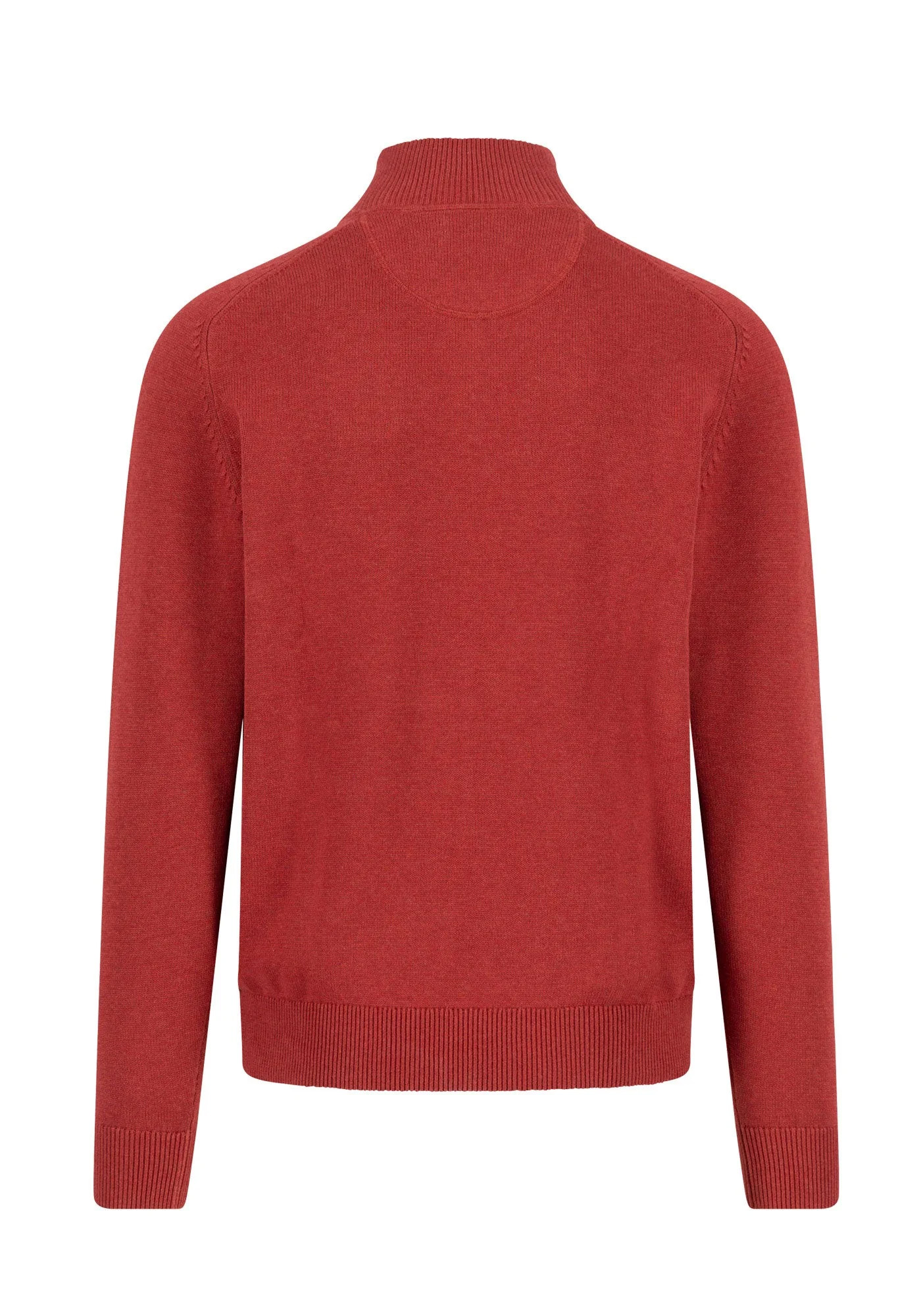 Fynch Hatton Pullover της σειράς Zip Troyer - 1509 203 367 Garnet Red