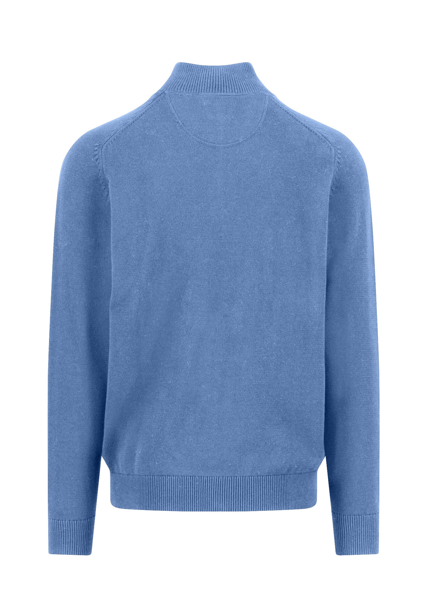 Fynch Hatton Pullover της σειράς Zip Troyer - 1509 203 604 Crystal Blue