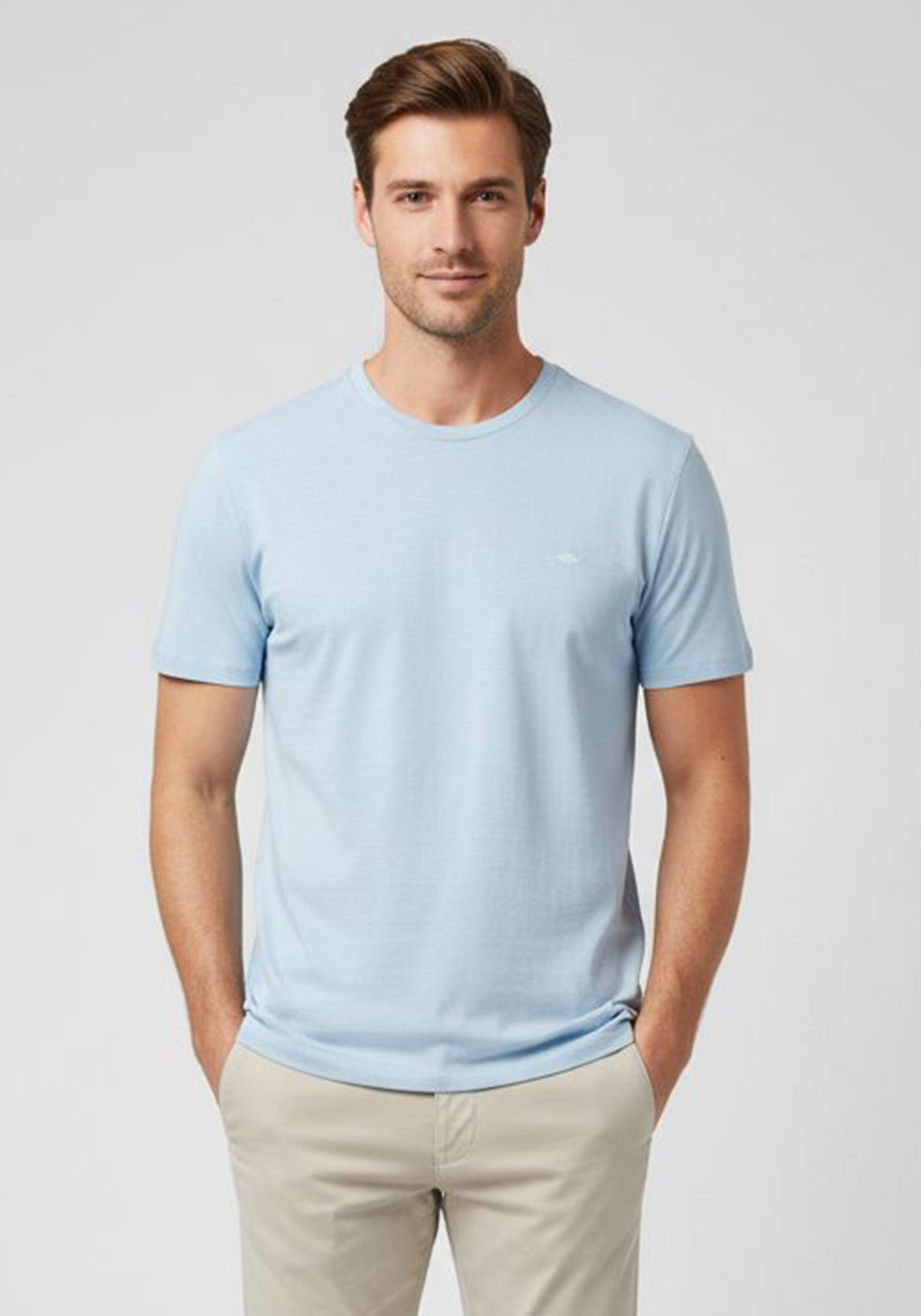 Fynch Hatton Fynch Hatton T Shirt της σειράς Basic - 1504 1804 607 Summer Breeze