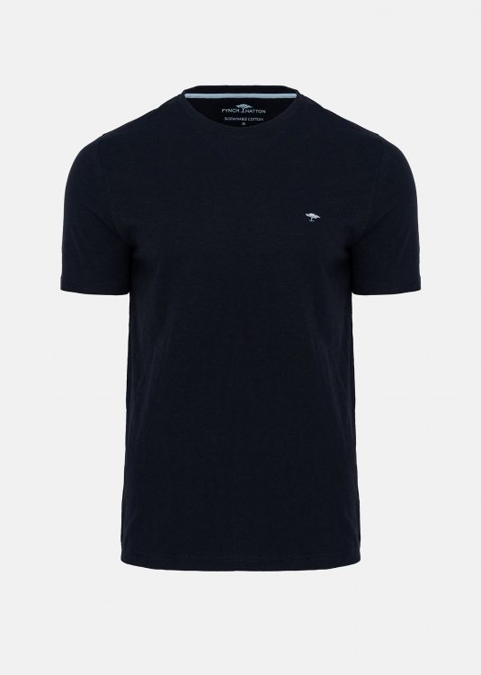 Fynch Hatton T Shirt της σειράς Basic - 1504 1804 685 Navy