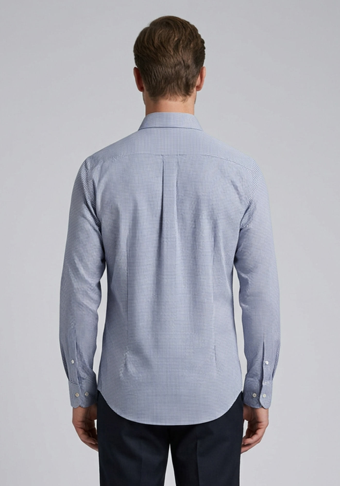 Fynch Hatton Πουκάμισο Check - 1613 5173 685 Navy