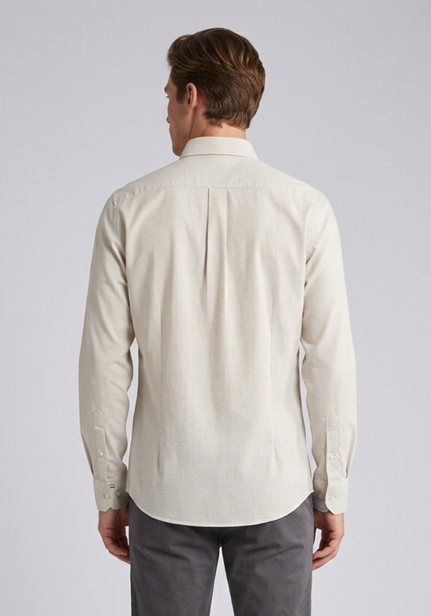 Fynch Hatton Πουκάμισο Check - 1613 5173 745 Pistachio