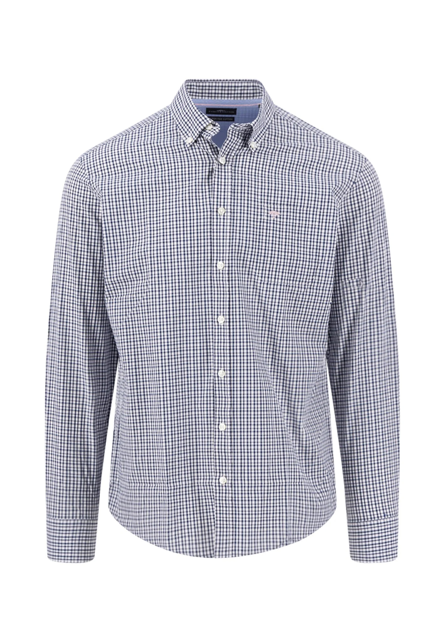 Fynch Hatton Πουκάμισο Checkerd - 1613 5120 740 Avocado