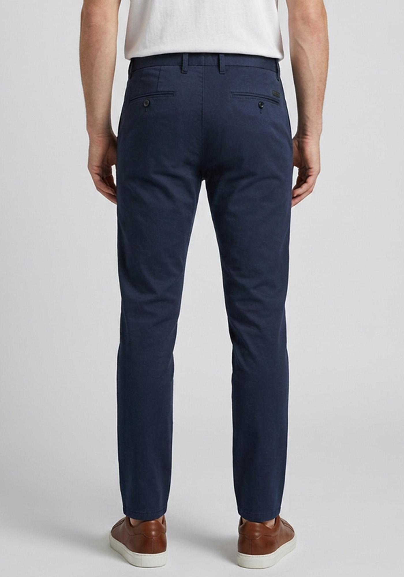 Fynch Hatton Παντελόνι Chino - 1613 2803 688 Dark Navy