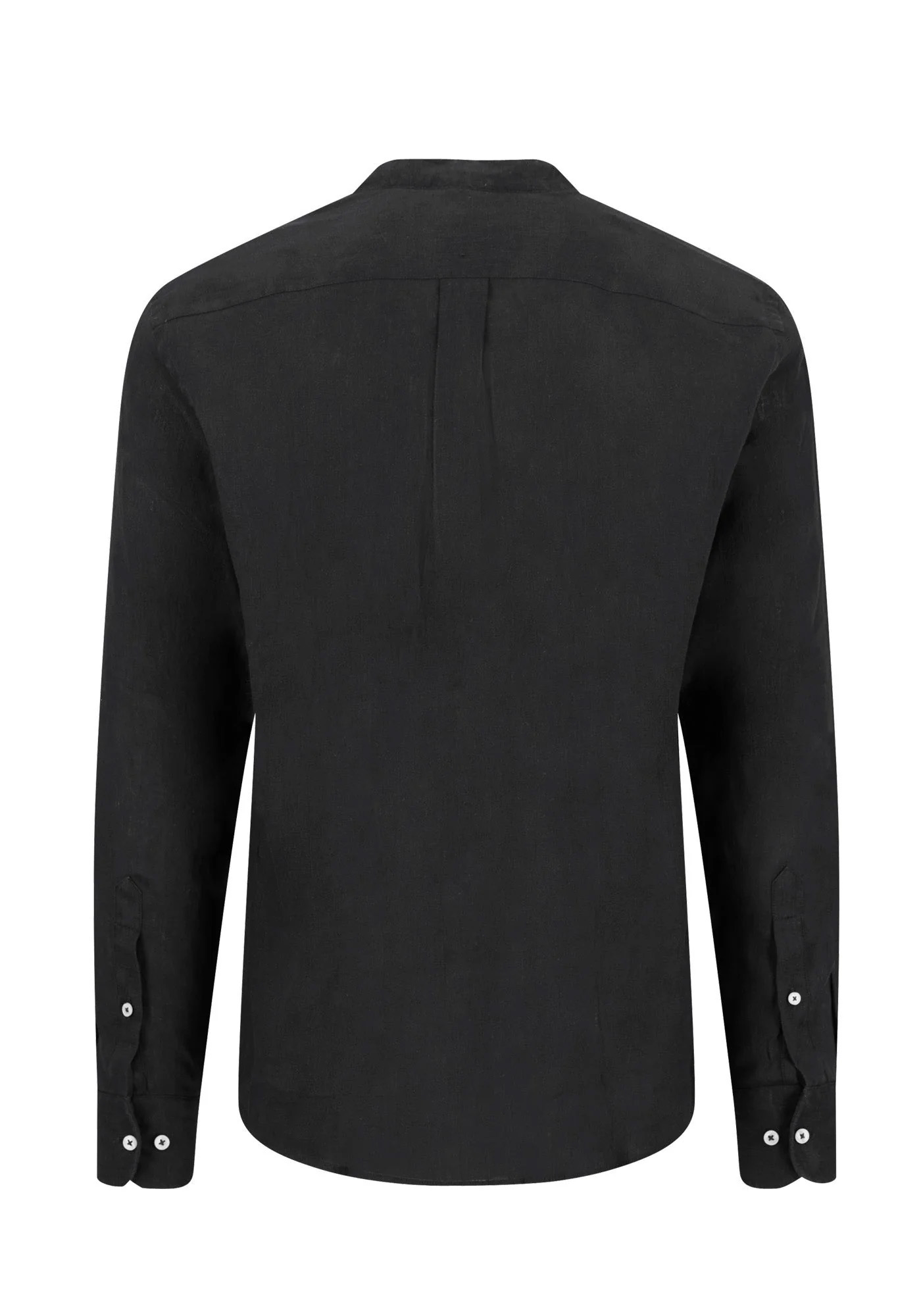 Fynch Hatton Πουκάμισο Linen - 1613 6008 999 Black