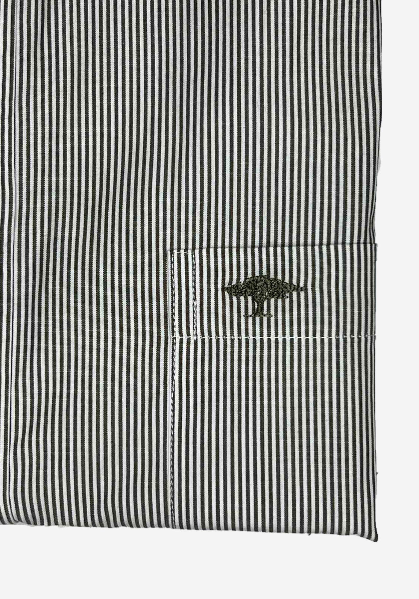 Fynch Hatton Πουκάμισο Stripe - 1613 9000 719 Dark Khaki