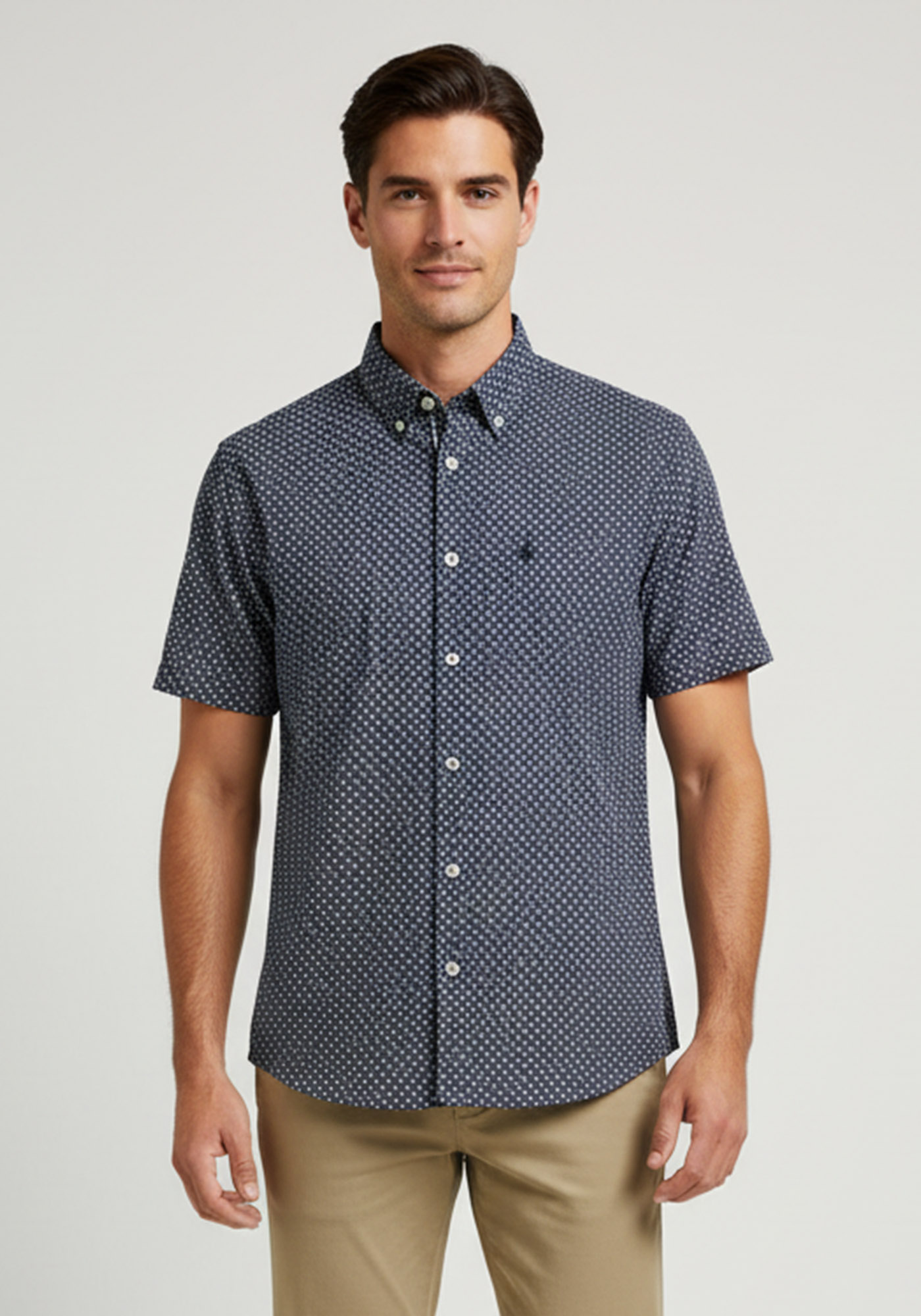 Fynch Hatton Πουκάμισο της σειράς Blue Story - 1513 8560 685 Navy