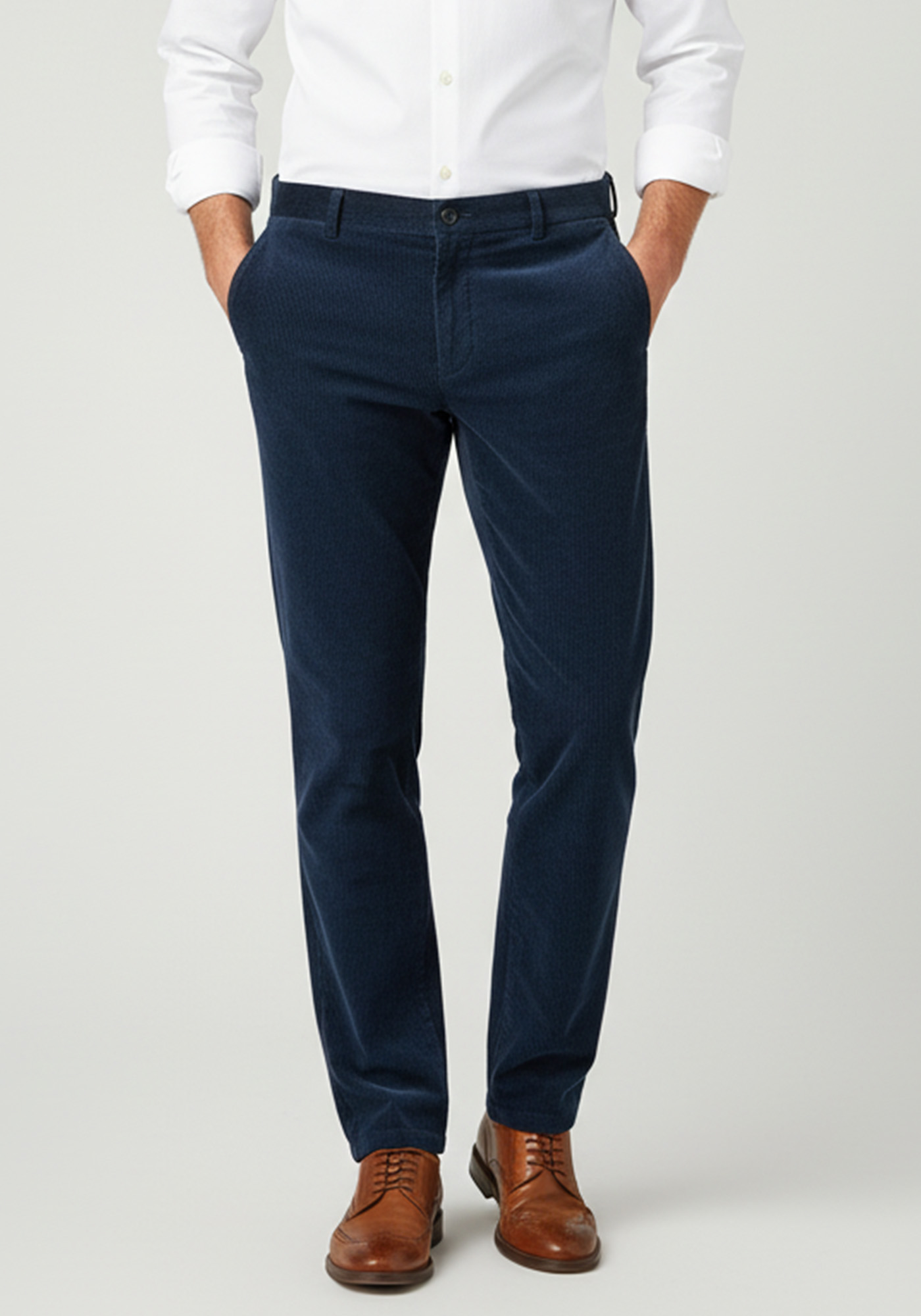 Fynch Hatton Κοτλέ Παντελόνι Corduroy - 1510 2805 688 Dark Navy