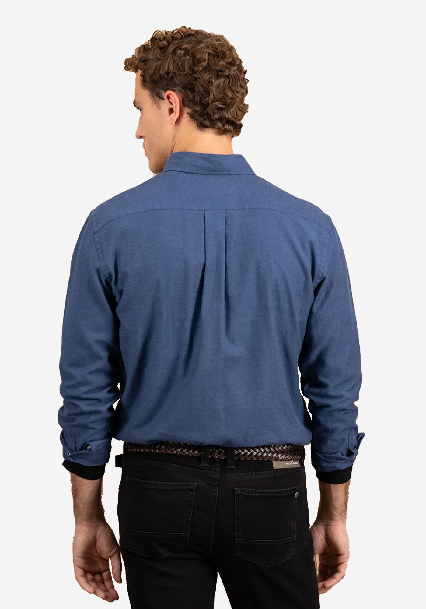 Fynch Hatton Πουκάμισο της σειράς Flannel - 1510 8280 685 Navy