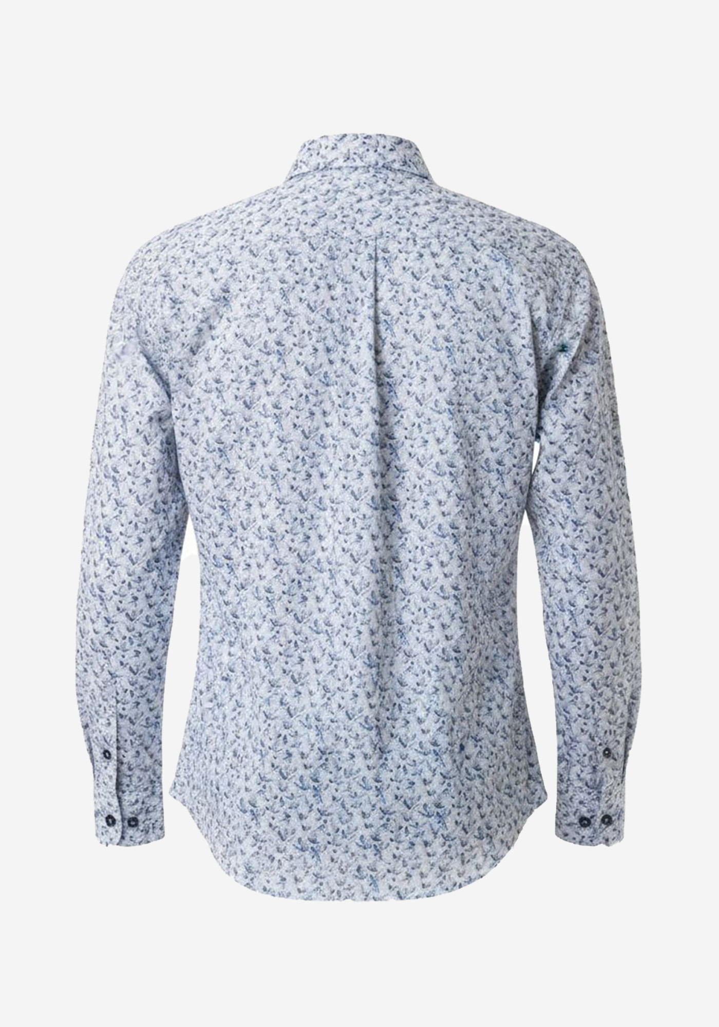 Fynch Hatton Πουκάμισο της σειράς Floral - 1404 5070 604 Crystal Blue