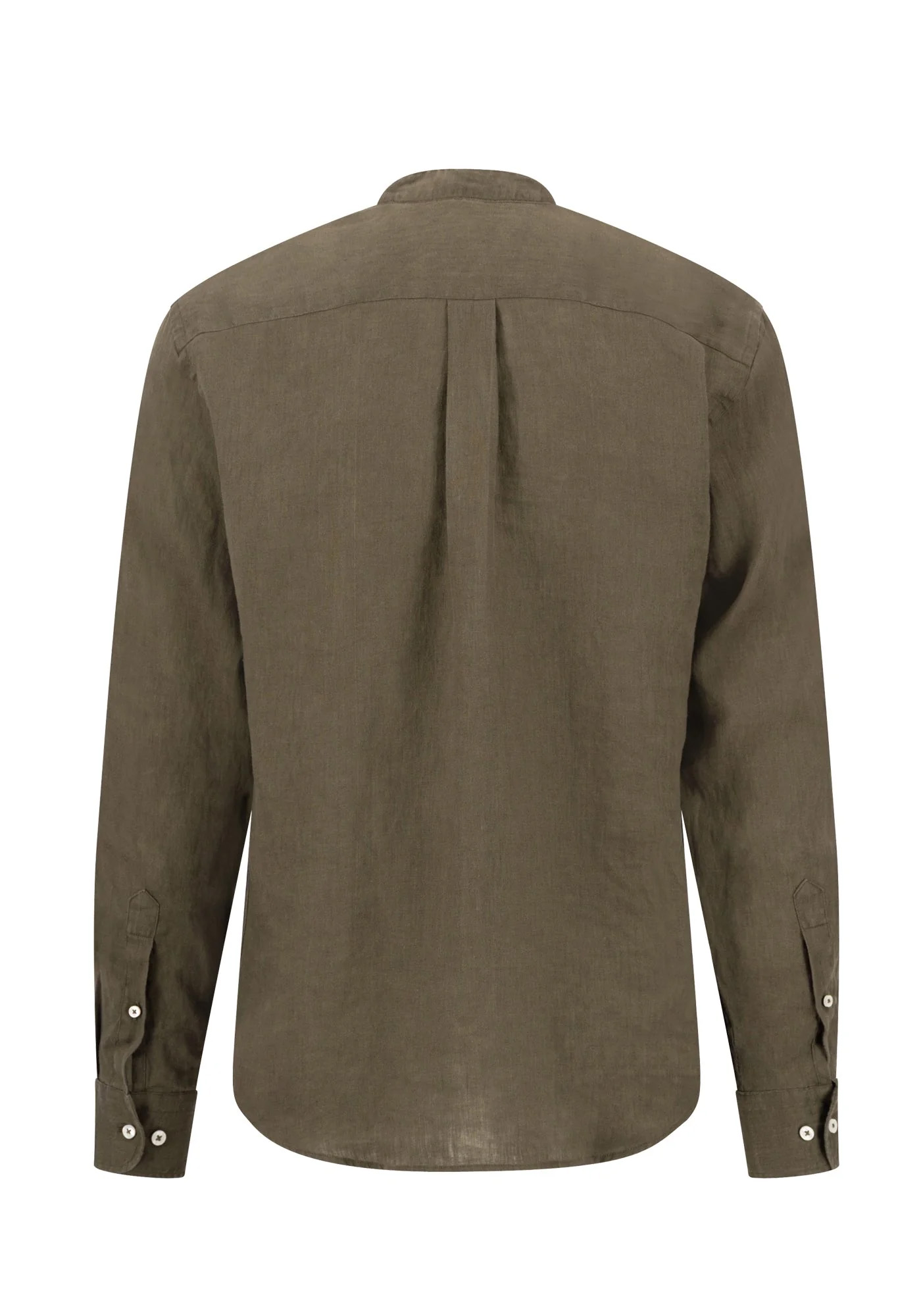 Fynch Hatton Πουκάμισο Linen - 1613 6008 719 Dark Khaki