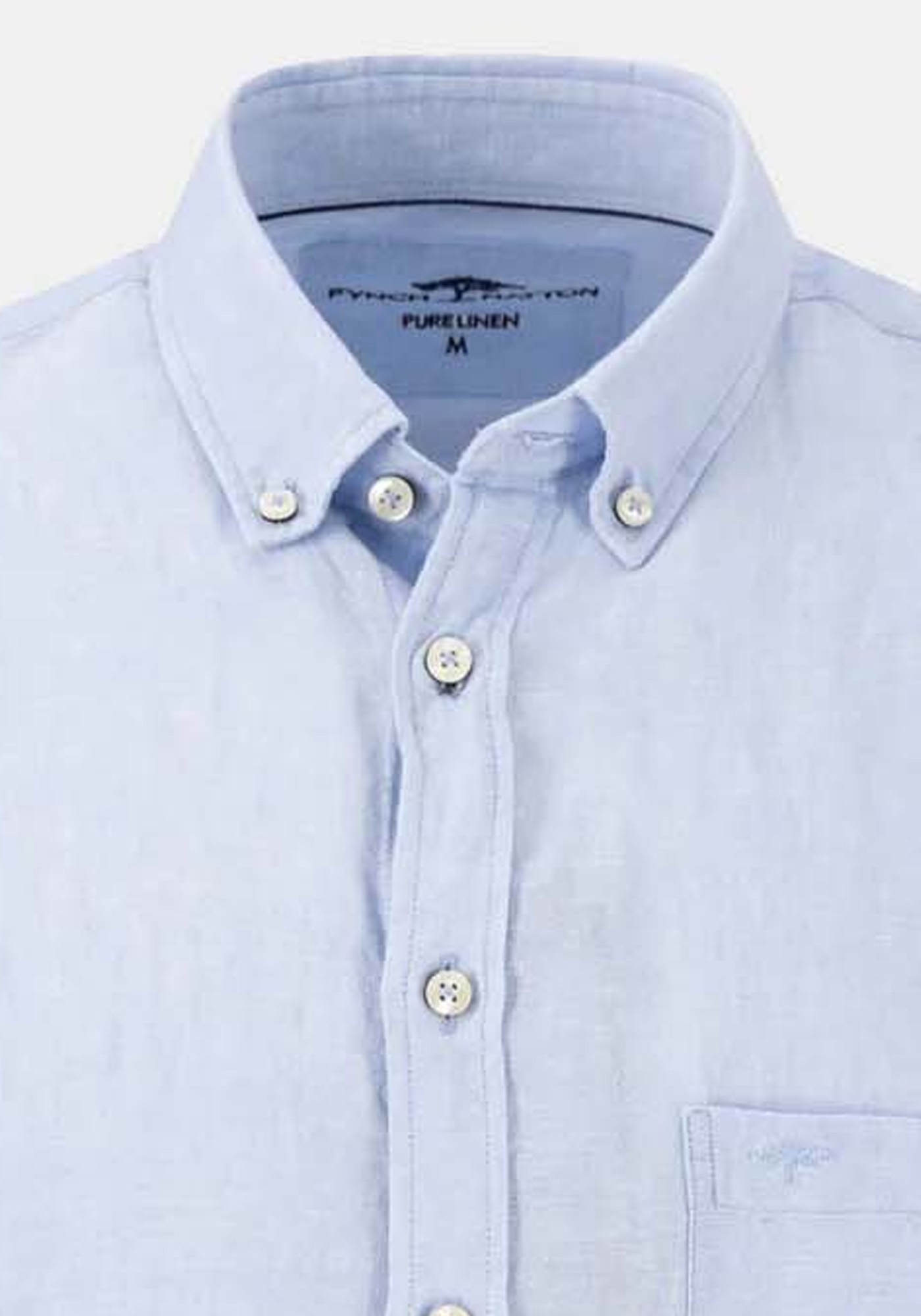 Fynch Hatton Πουκάμισο της σειράς Linen - 1513 6000 607 Summer Breeze