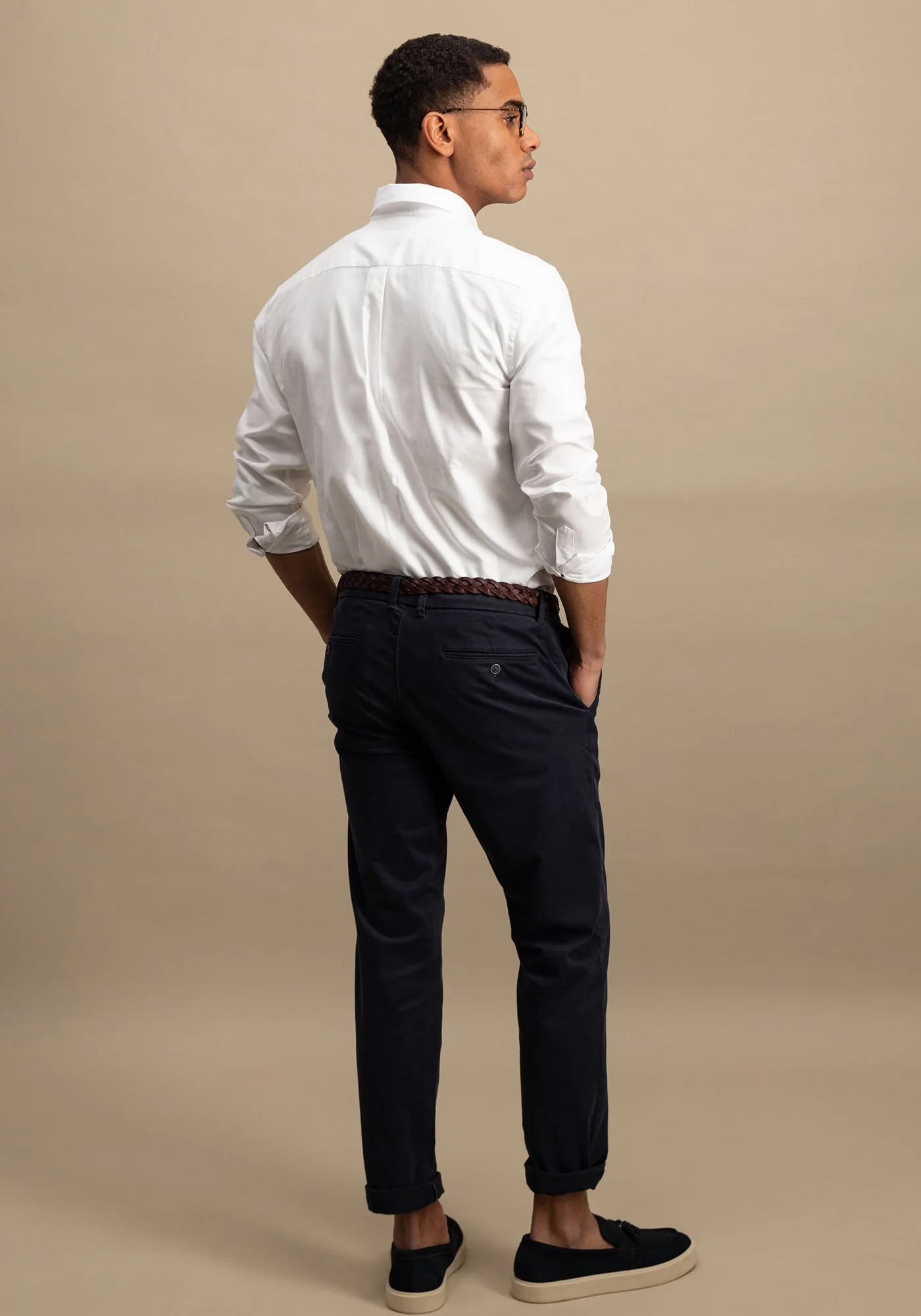 Fynch Hatton Πουκάμισο Soft Oxford - 1000 5500 5500 White