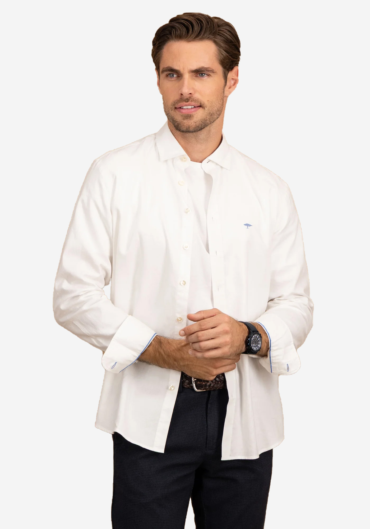 Fynch Hatton Πουκάμισο της σειράς Soft Oxford - 1508 8403 802 White