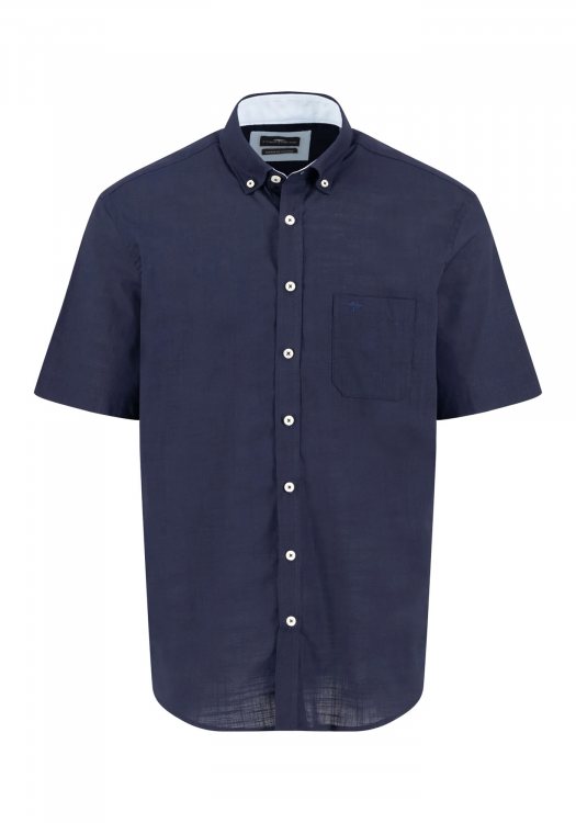 Fynch Hatton Πουκάμισο της σειράς Superfine - 1504 8091 685 Navy