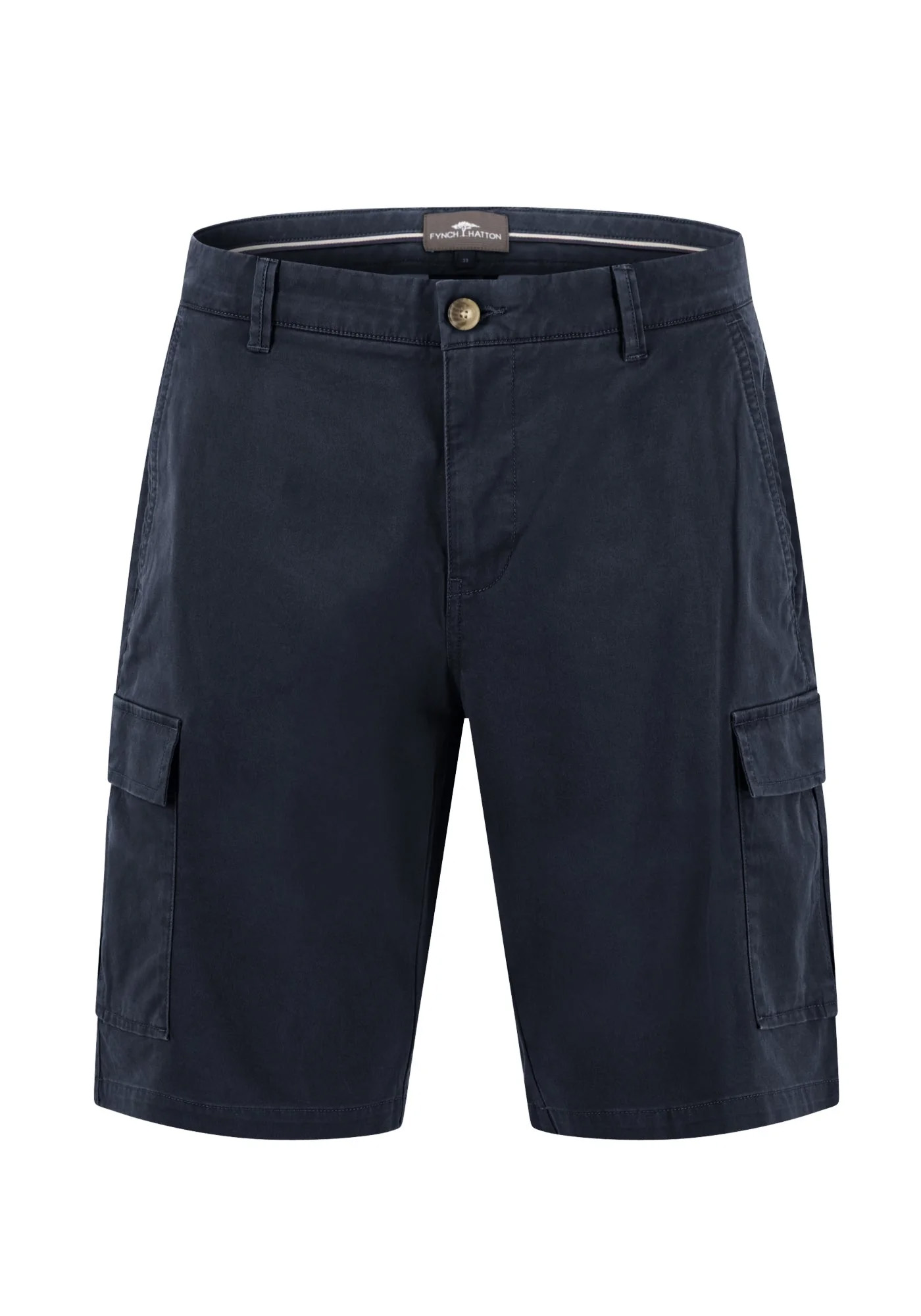 Fynch Hatton Βερμούδα Cargo - 1603 2111 688 Dark Navy