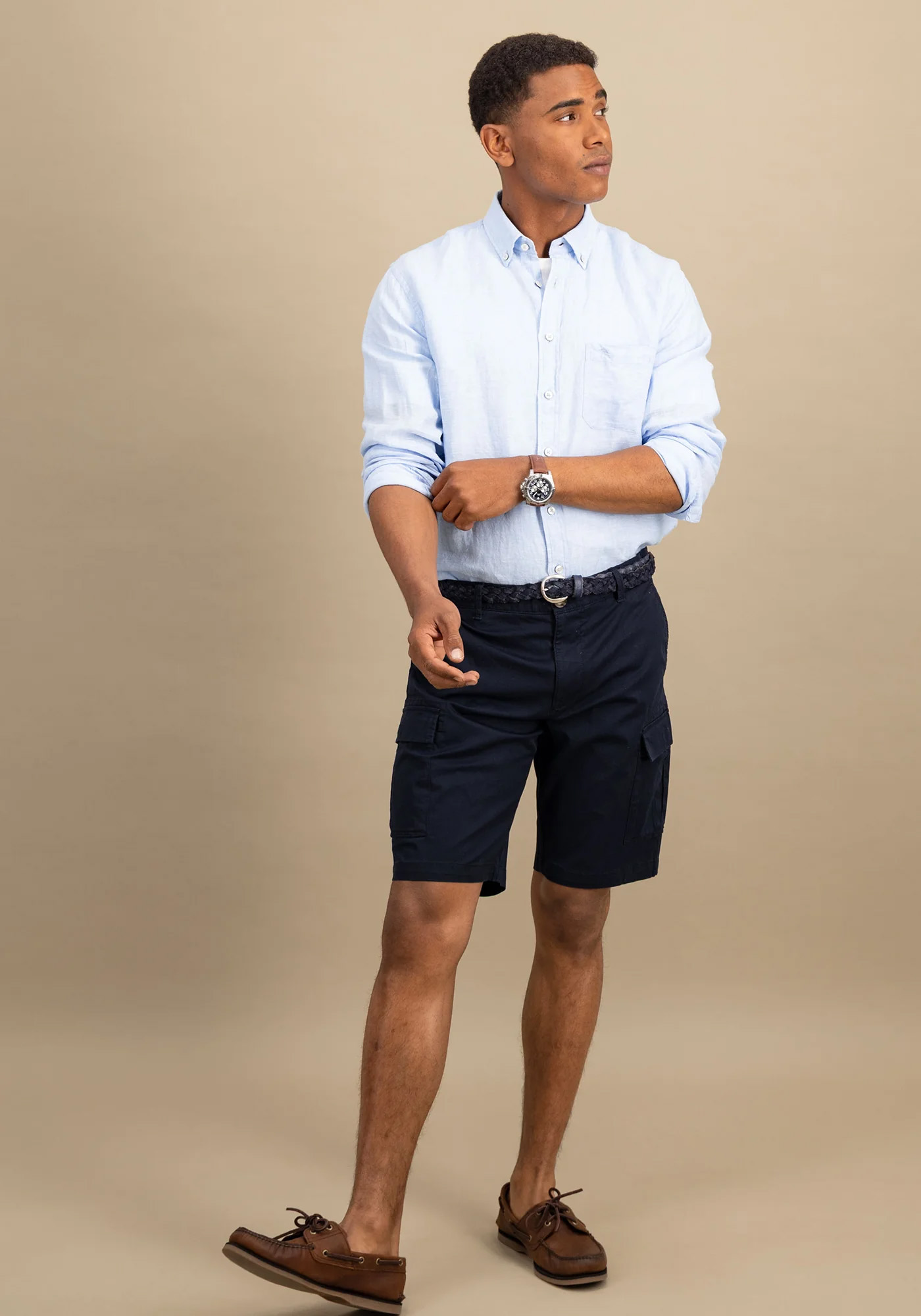 Fynch Hatton Βερμούδα της σειράς Cargo - 1503 2811 688 Dark Navy