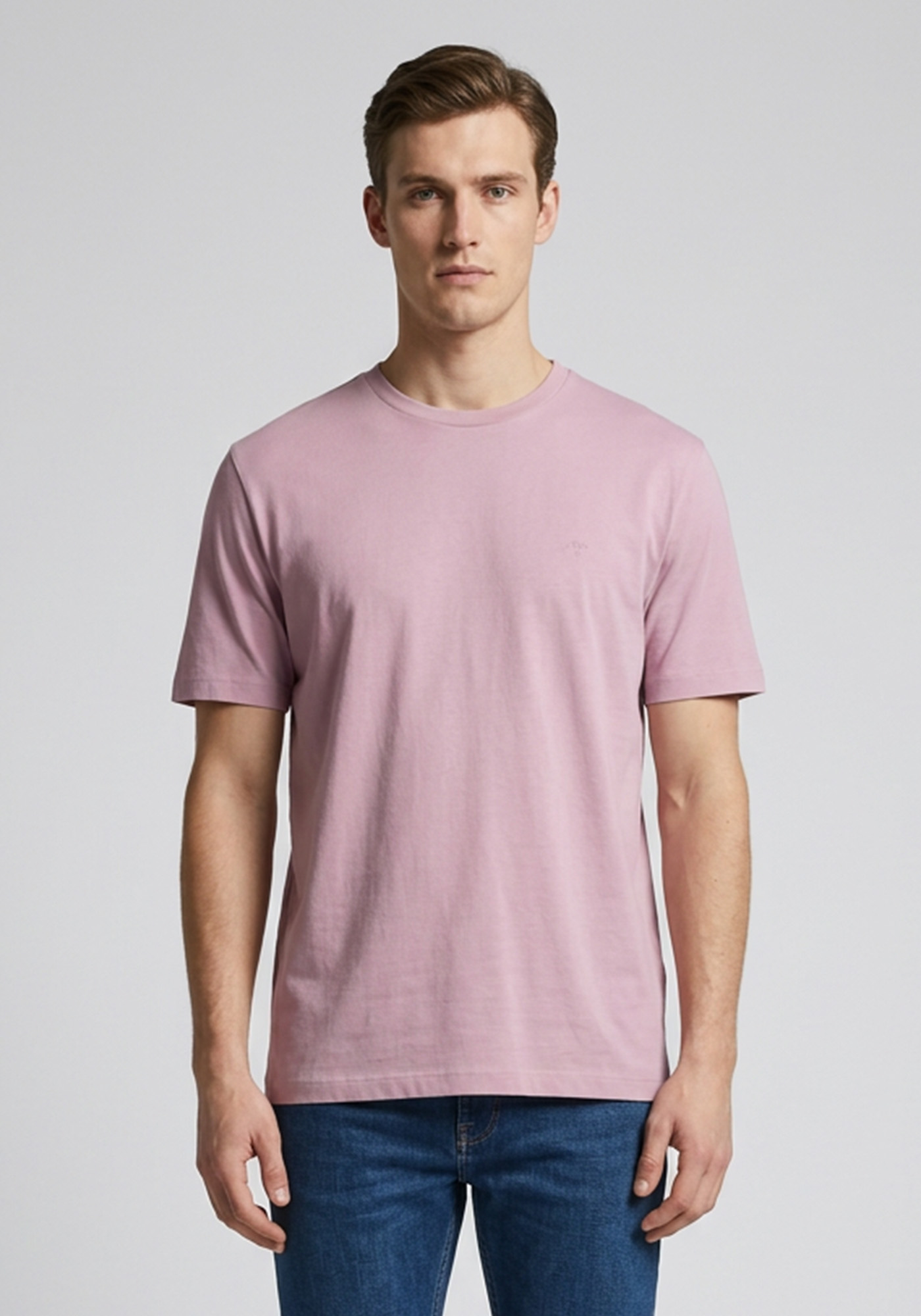 Fynch Hatton Μπλούζα Sanforized - 1613 1900 464 Magnolia