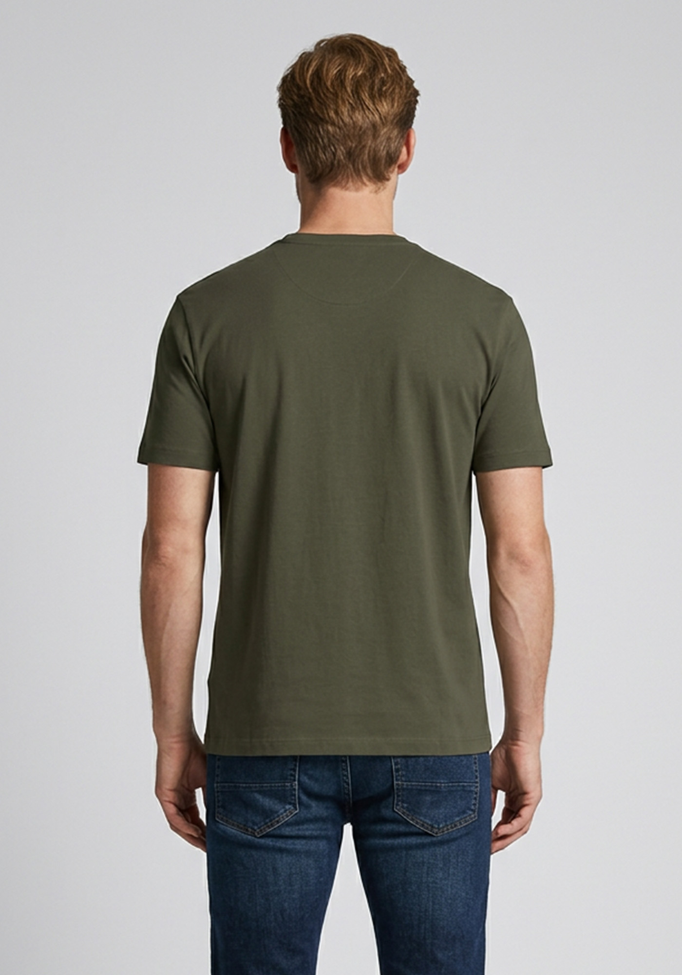 Fynch Hatton Μπλούζα Sanforized - 1613 1900 719 Dark Khaki