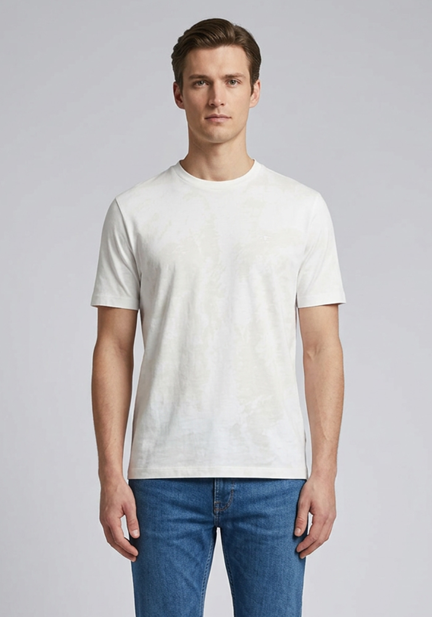 Fynch Hatton Μπλούζα Sanforized - 1613 1900 824 New Offwhite