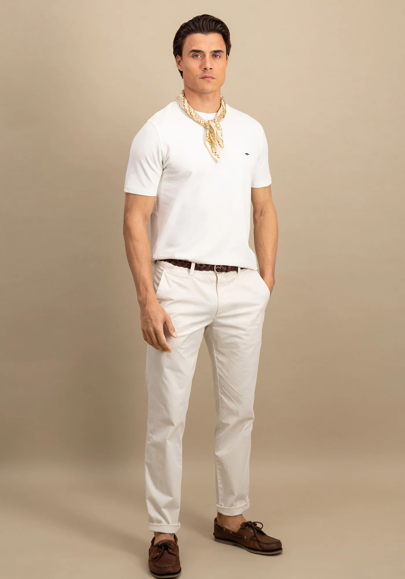 Fynch Hatton Μπλούζα Basic - 1603 1707 824 New Offwhite φωτογραφία