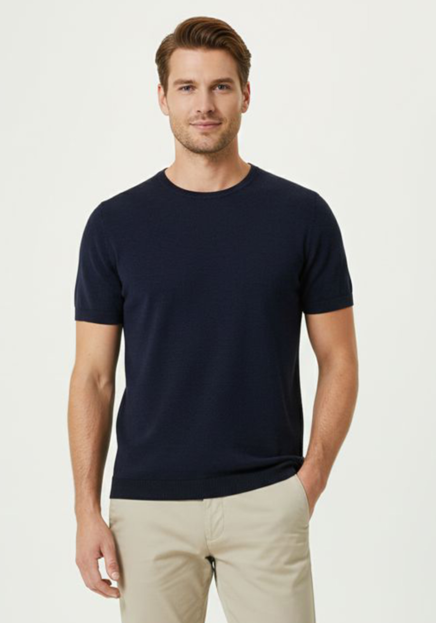 Fynch Hatton Μπλούζα της σειράς Knit - 1503 701 690 Navy