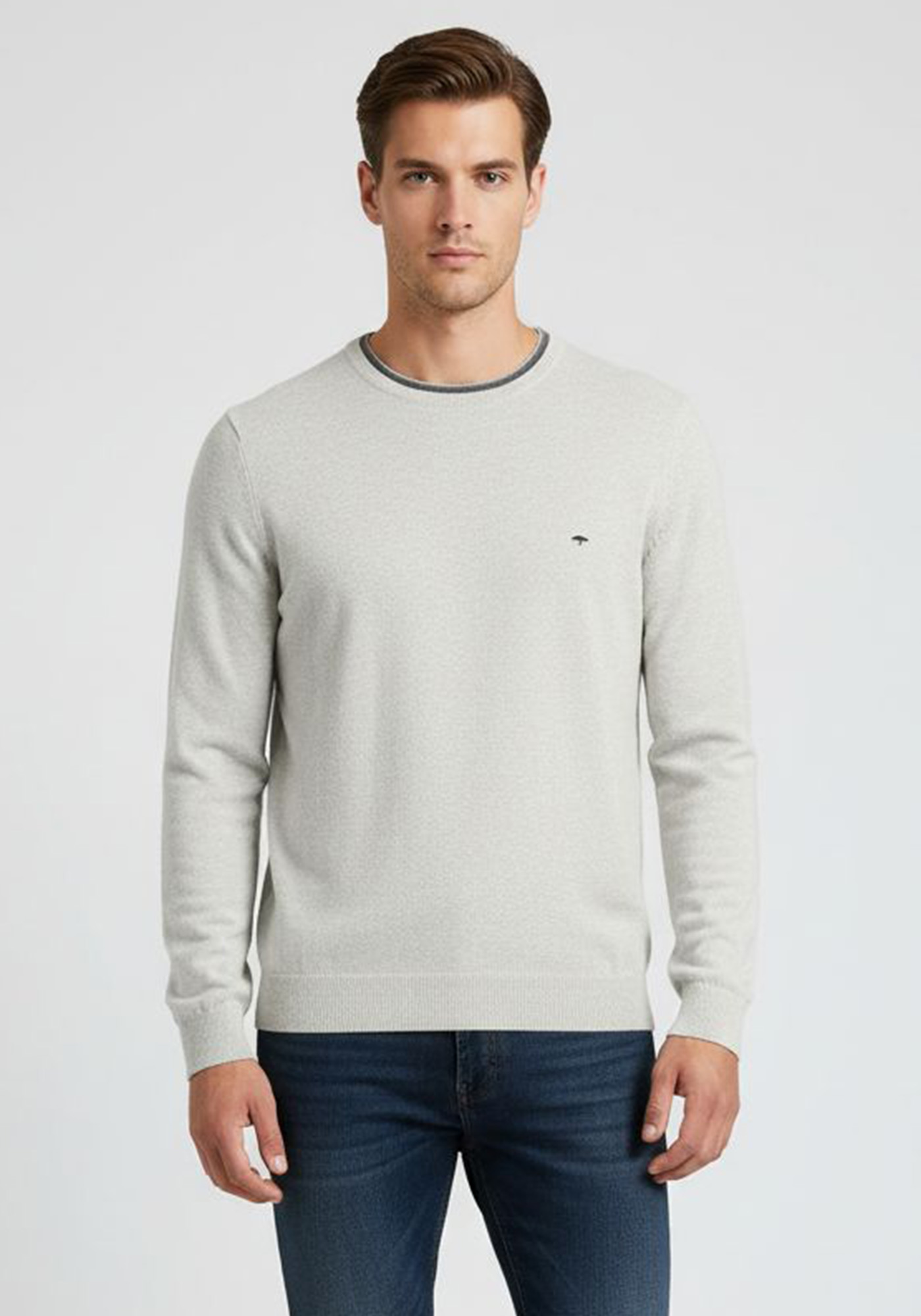 Fynch Hatton Πλεκτή μπλούζα της σειράς Merino cashmere