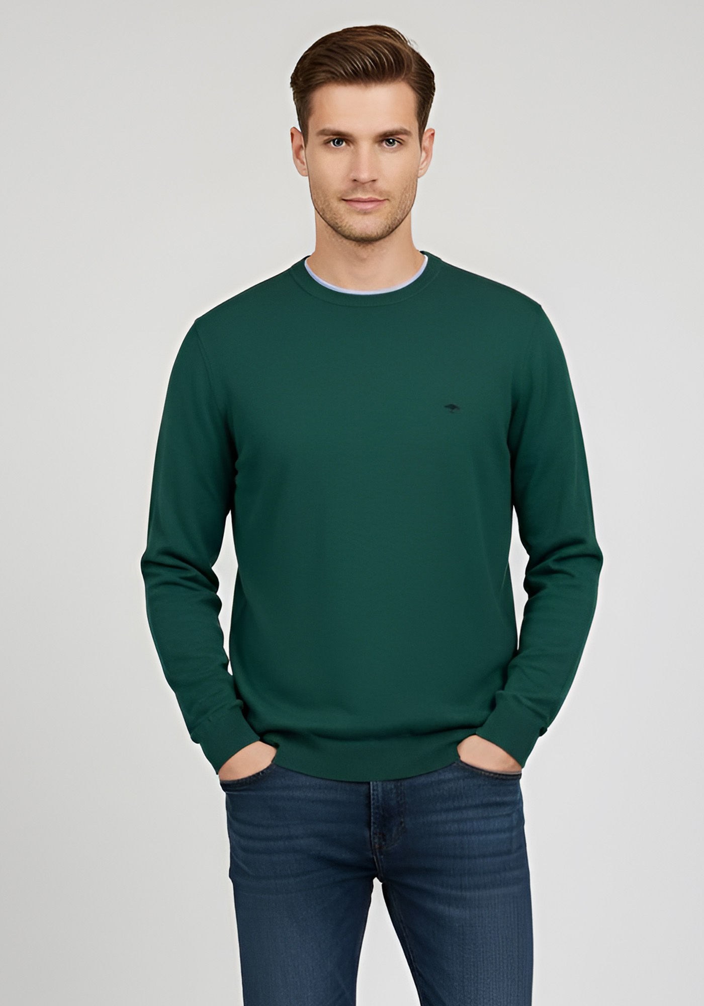 Men's Knitwear Fynch Hatton Green