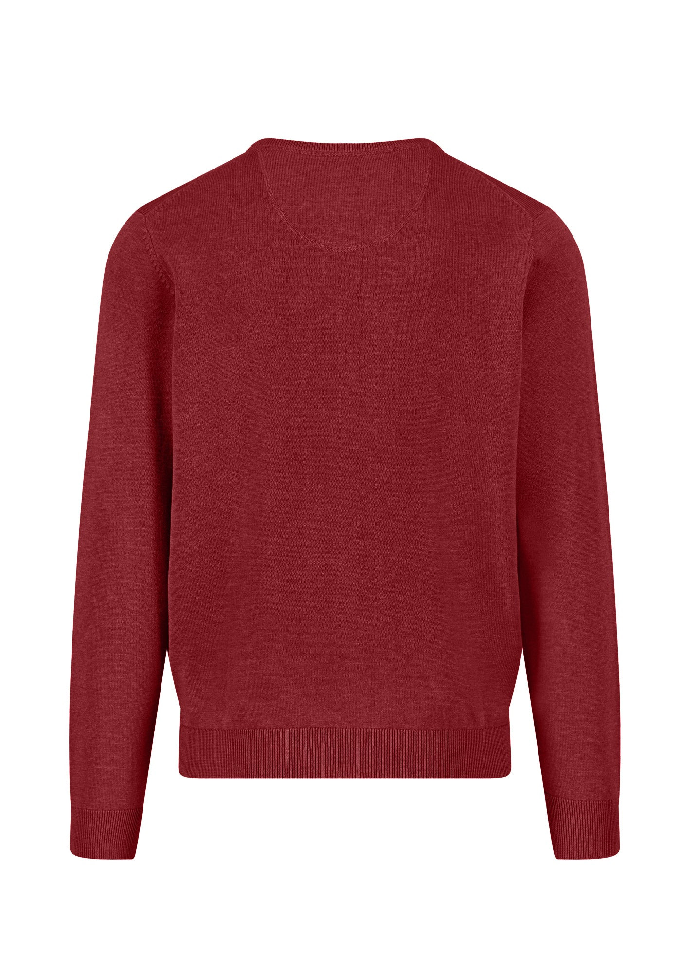 Fynch Hatton Πλεκτή μπλούζα της σειράς Superfine Cotton - 1514 210 367 Garnet Red