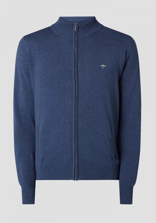 Fynch Hatton Ζακέτα της σειράς Cardigan Zip - SFPK212 680 Night φωτογραφία